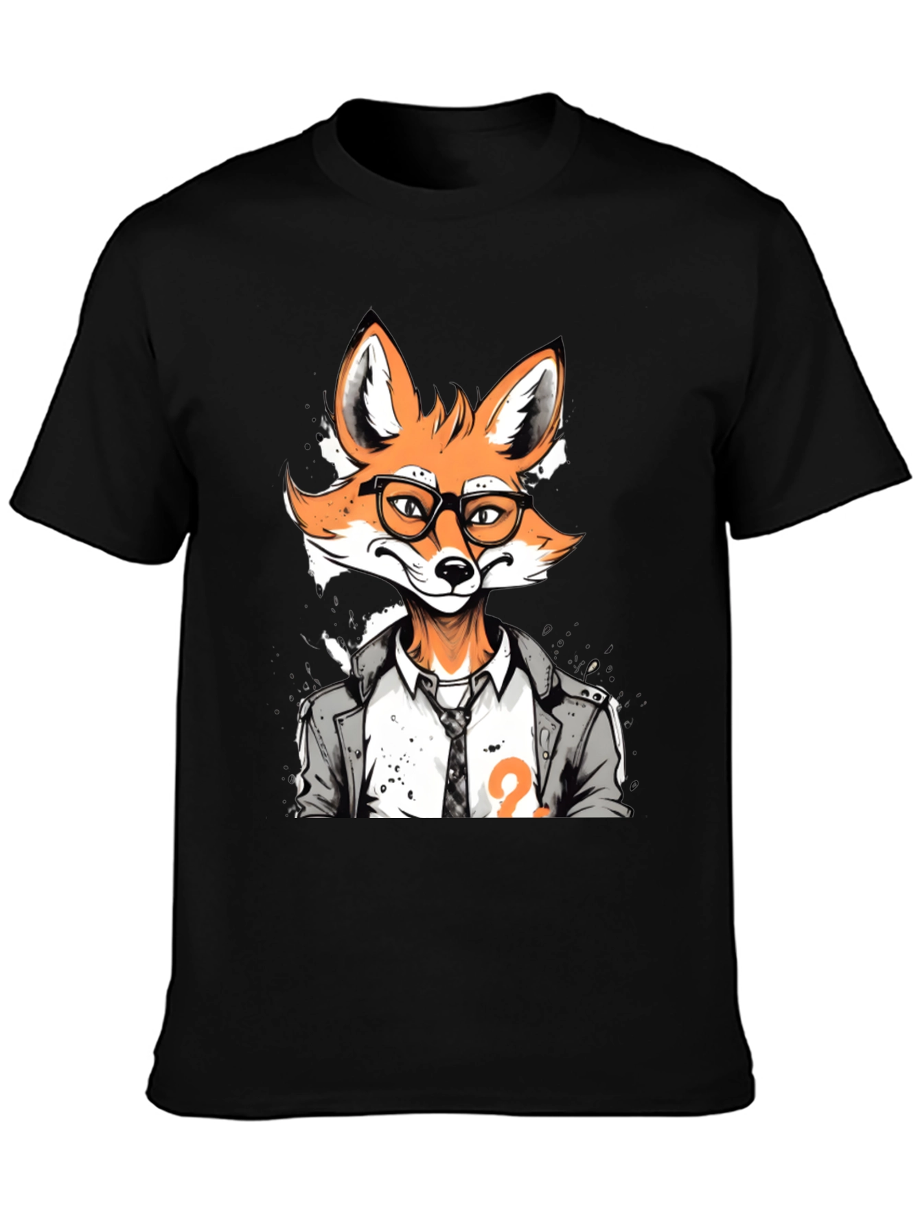 Fox Detective Graphic T-Shirt - Menswear Style