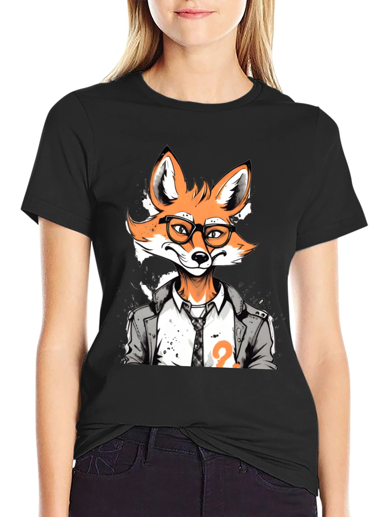 Fox Detective Graphic T-Shirt - Menswear Style