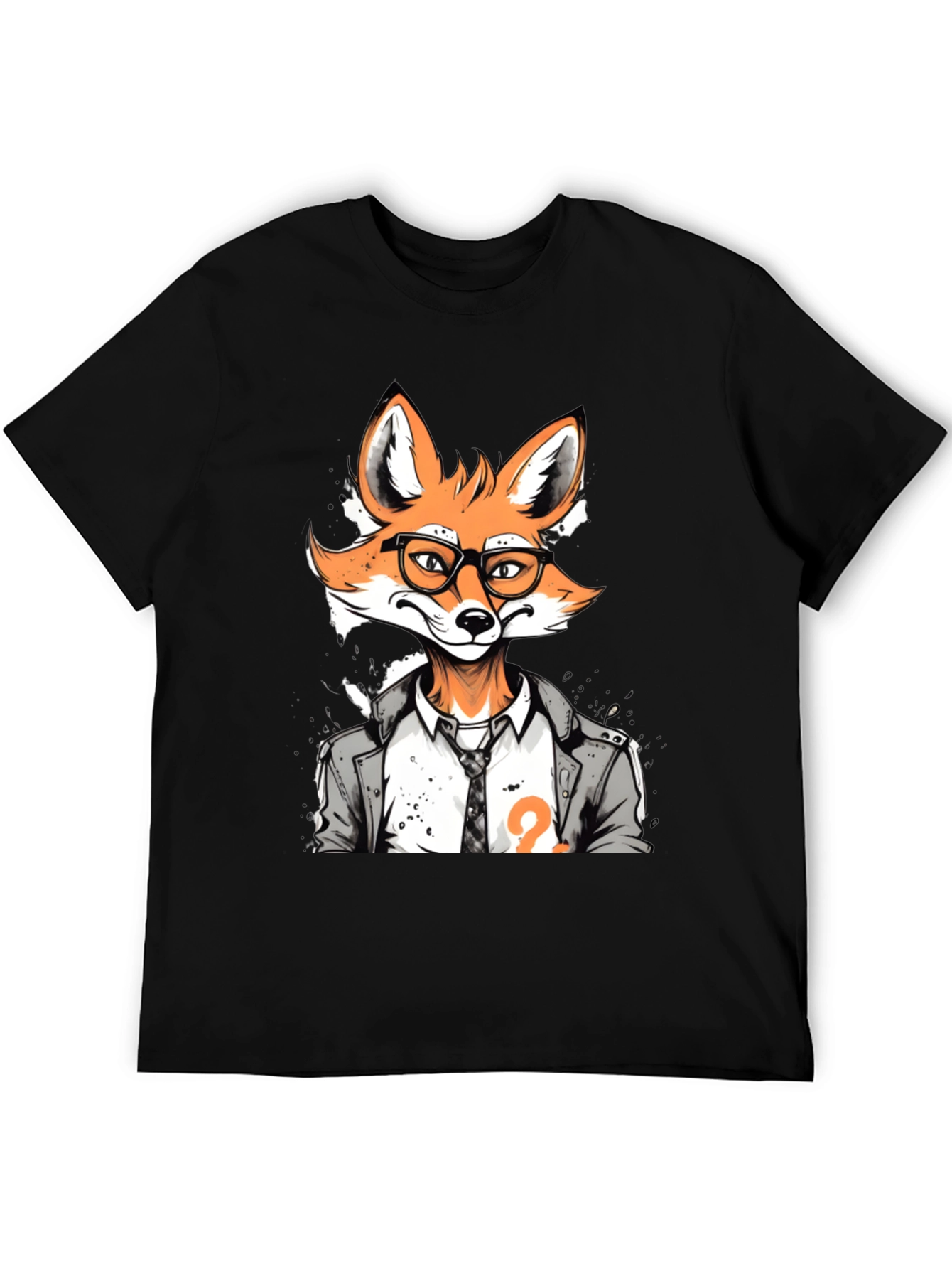 Fox Detective Graphic T-Shirt - Menswear Style