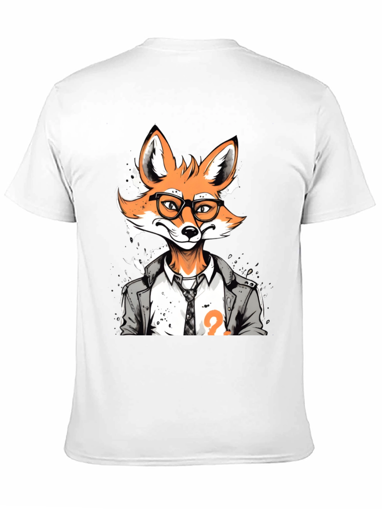 Fox Detective Graphic T-Shirt - Menswear Style