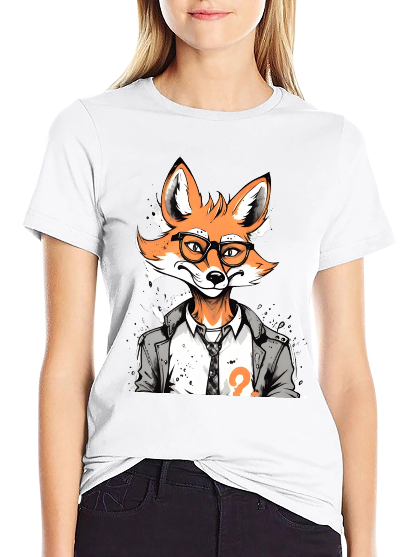 Fox Detective Graphic T-Shirt - Menswear Style