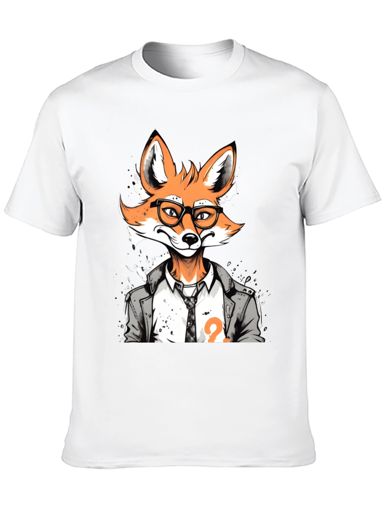 Fox Detective Graphic T-Shirt - Menswear Style