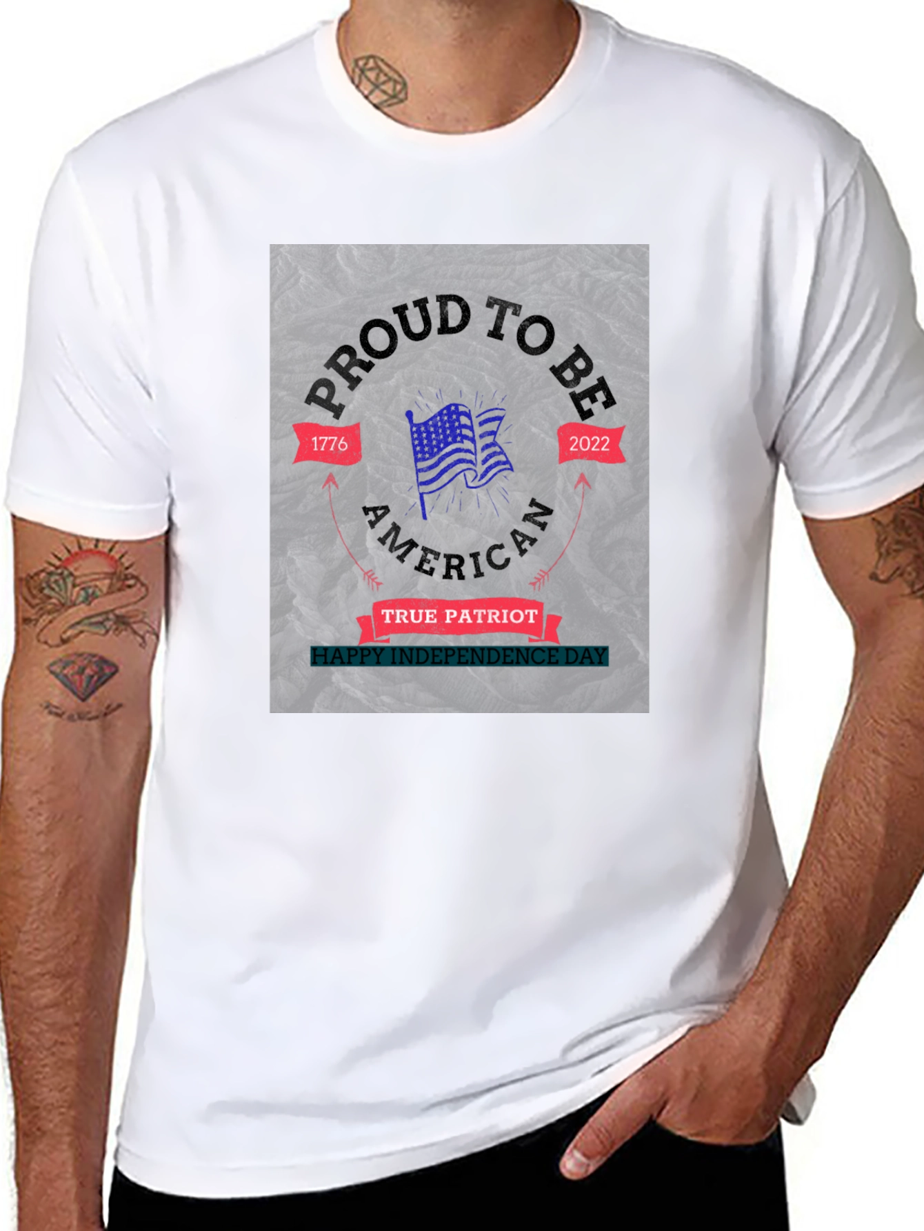 Proud American Patriotic T-Shirt