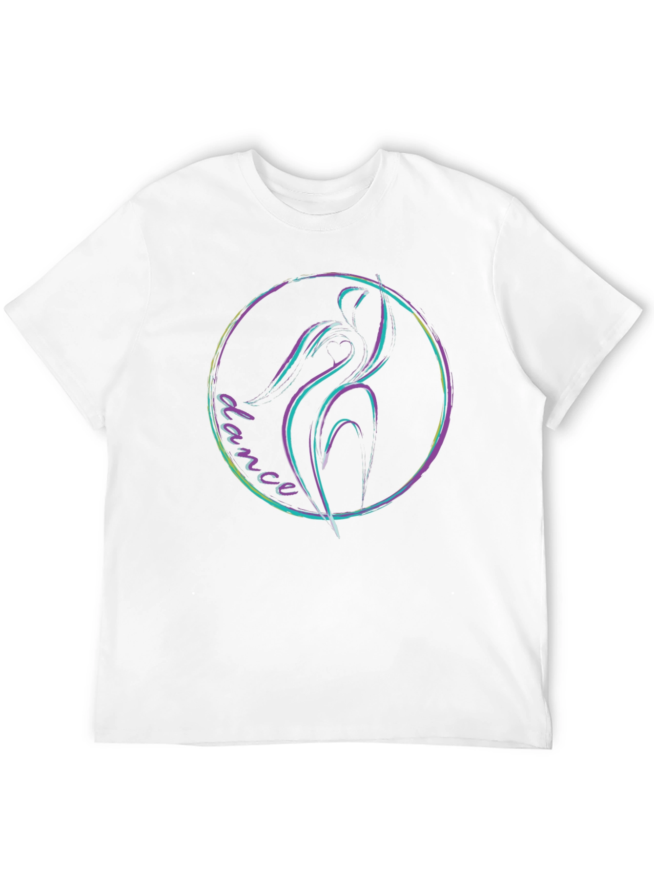 Dance Graphic Crew Neck T-Shirt