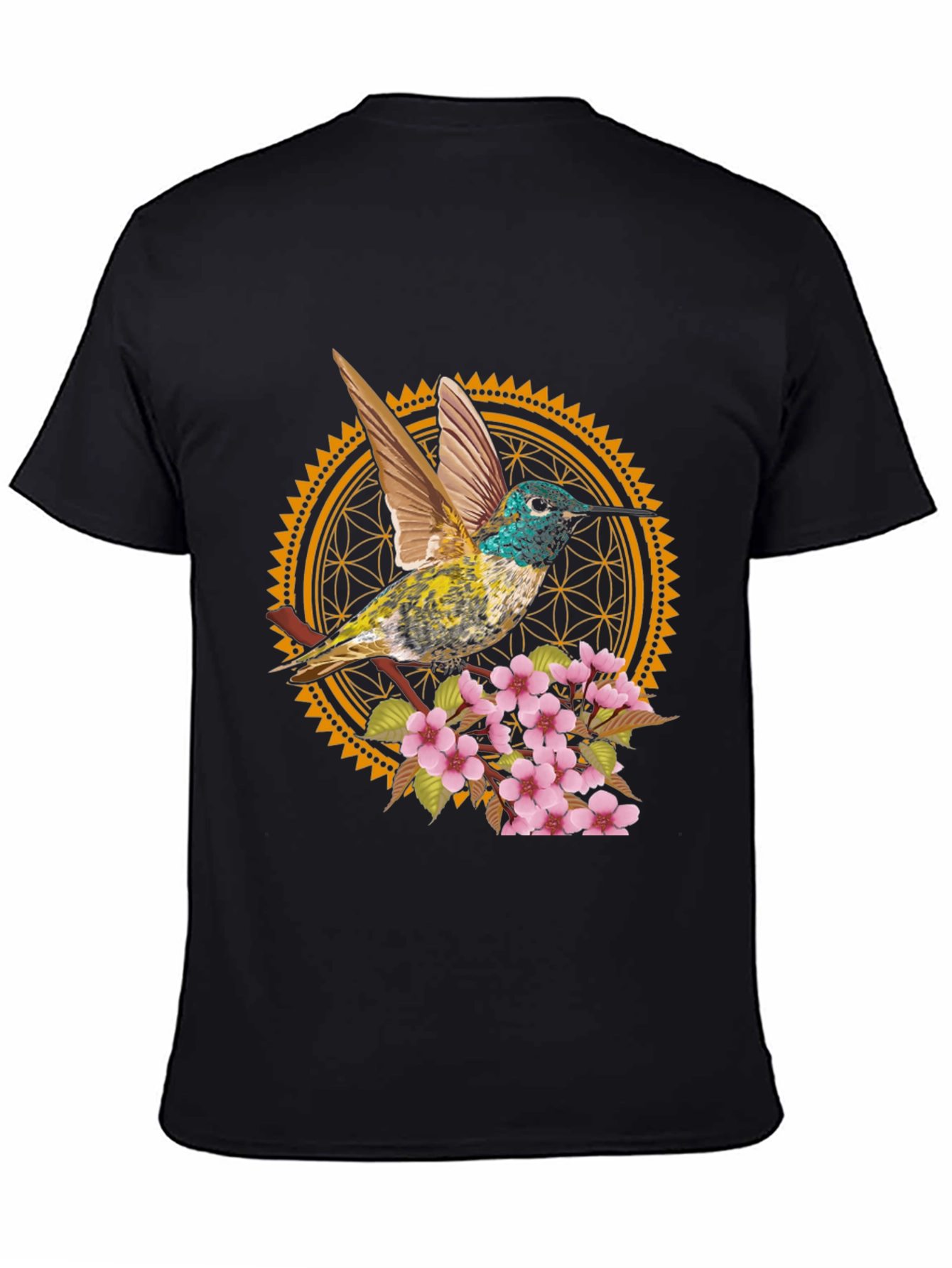 Hummingbird Floral Graphic Tee