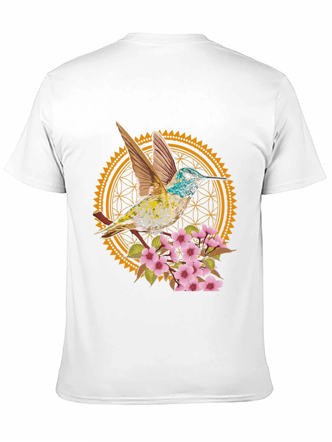 Hummingbird Floral Graphic Tee