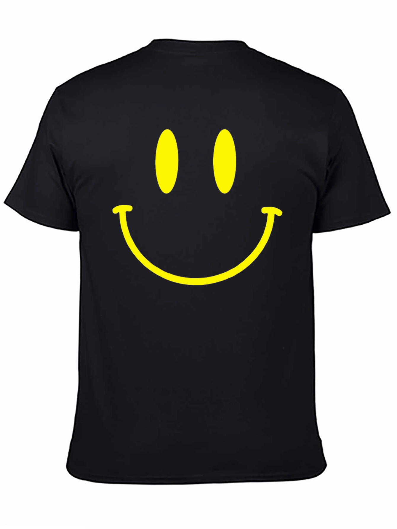 Smiley Face Graphic T-Shirt - Classic Happy Design