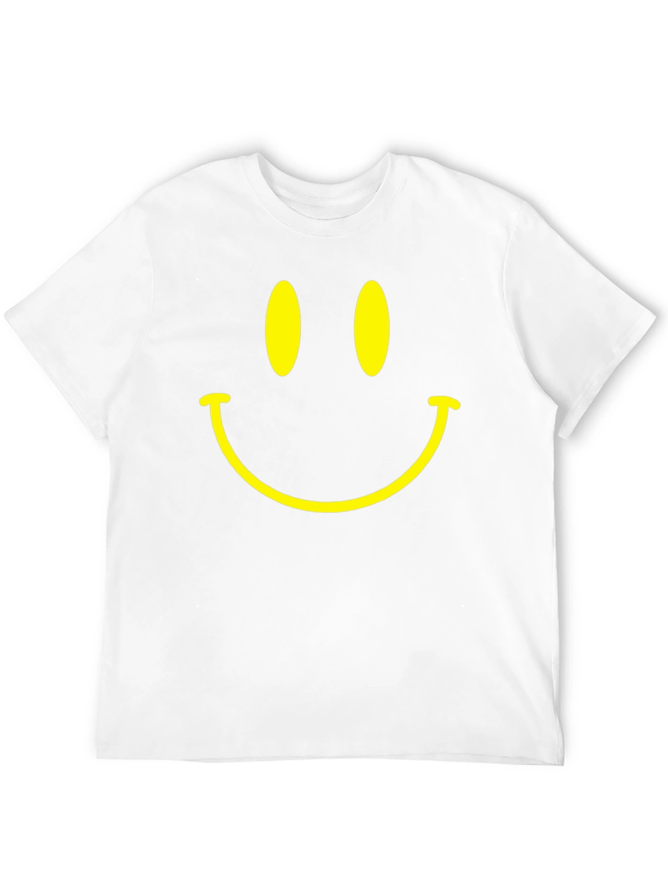 Smiley Face Graphic T-Shirt - Classic Happy Design
