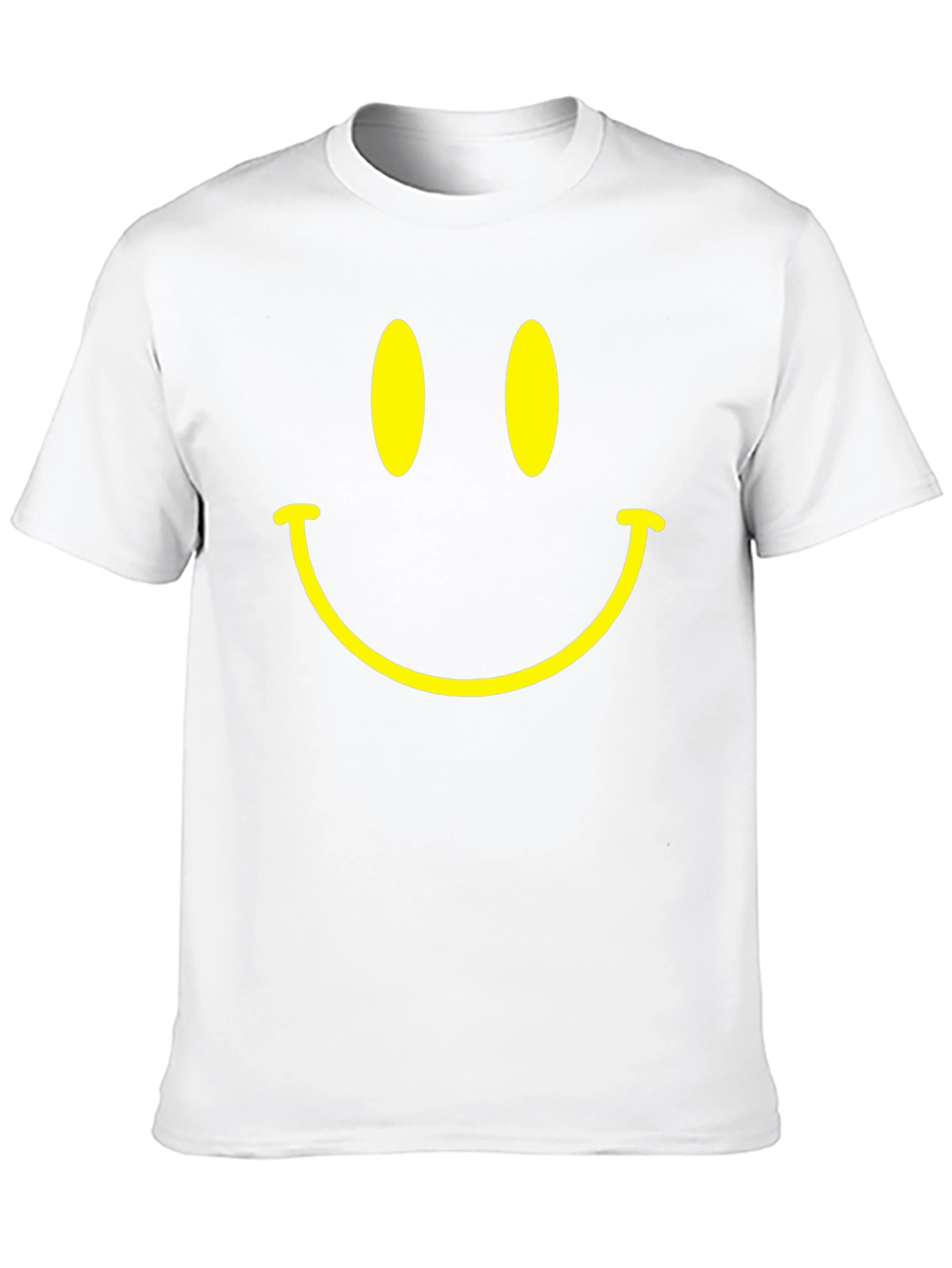 Smiley Face Graphic T-Shirt - Classic Happy Design