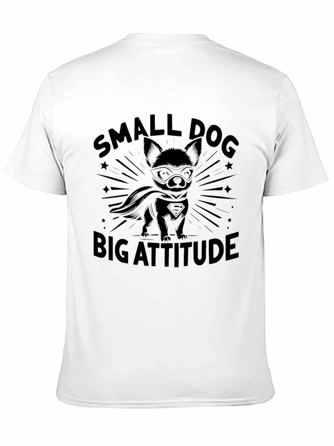 Small Dog Big Attitude Graphic Tee