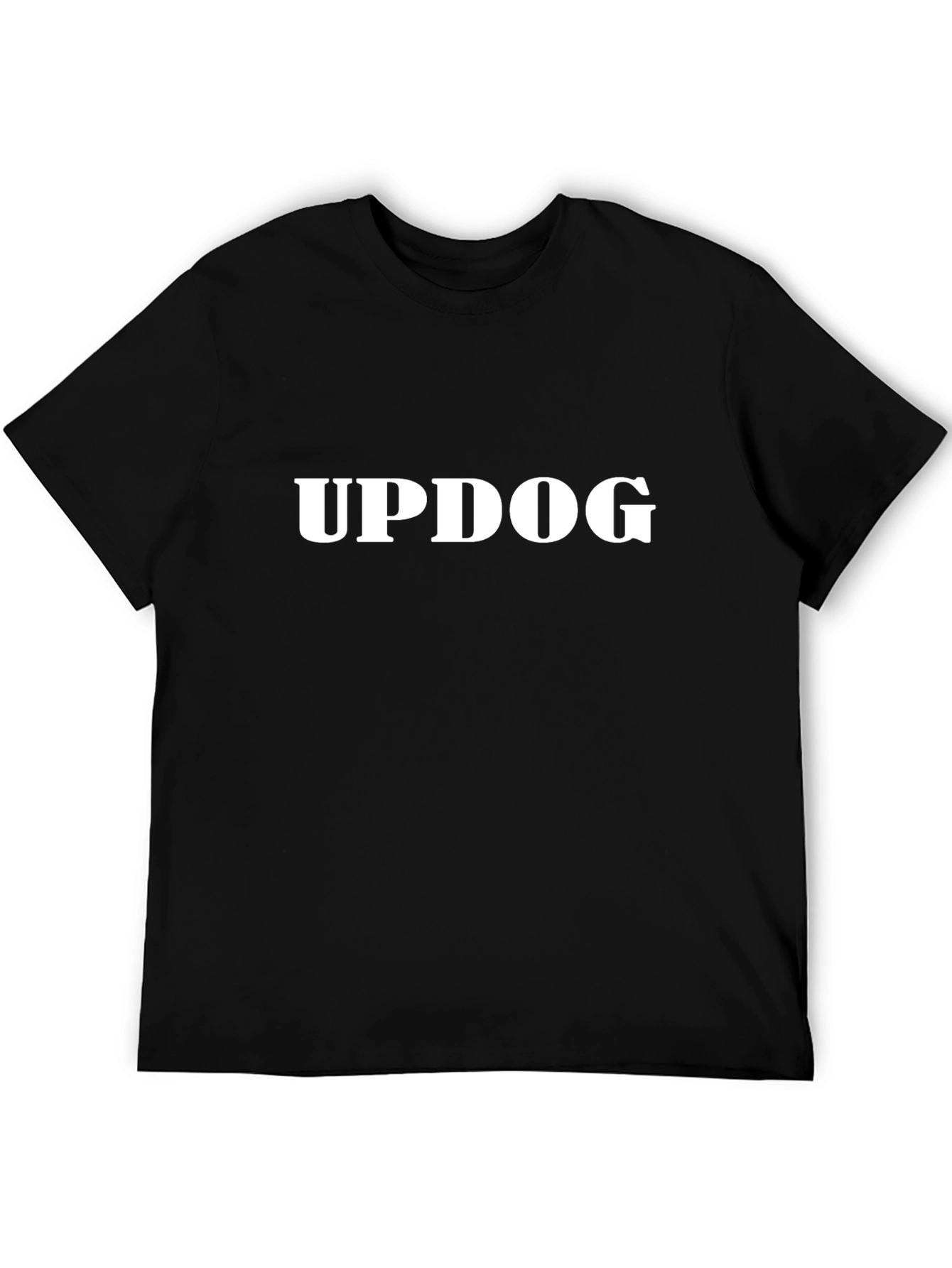 Updog Graphic Tee - Classic Black Crew Neck