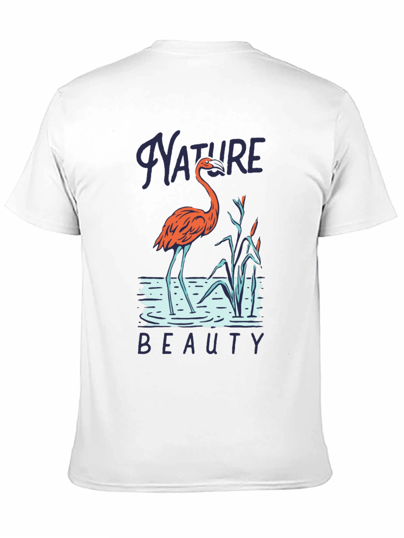 Nature Beauty Flamingo T-Shirt