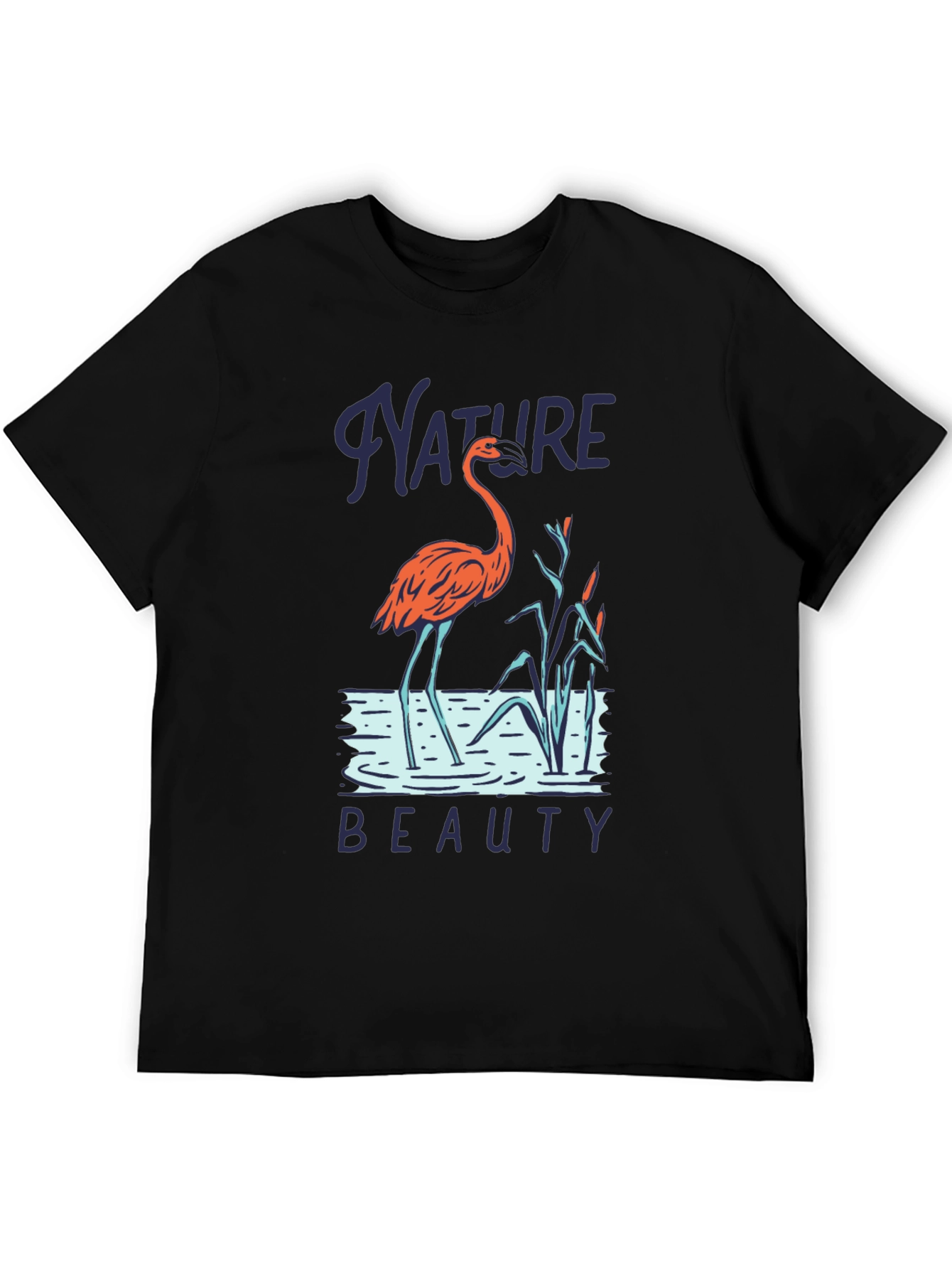 Nature Beauty Flamingo T-Shirt