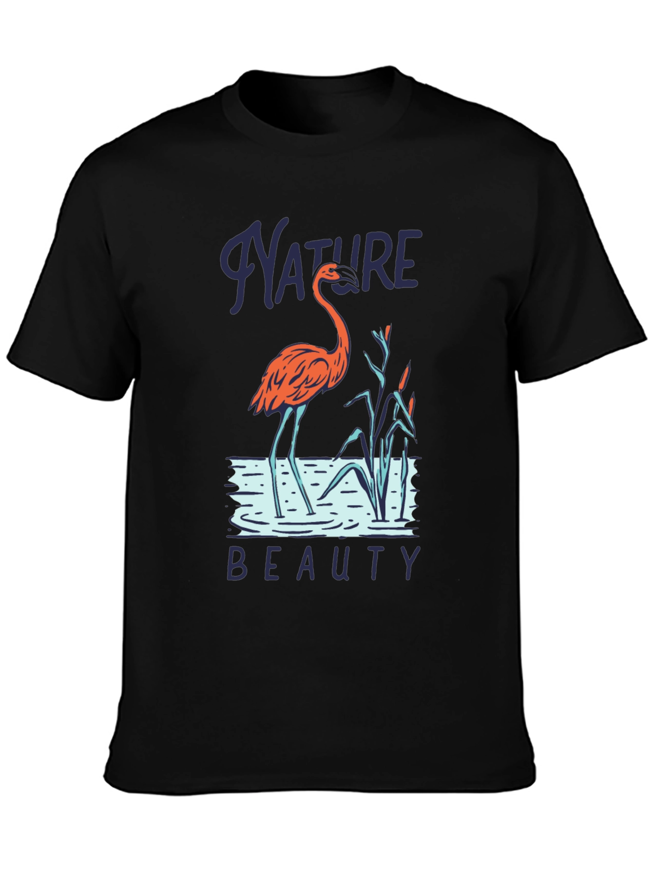 Nature Beauty Flamingo T-Shirt