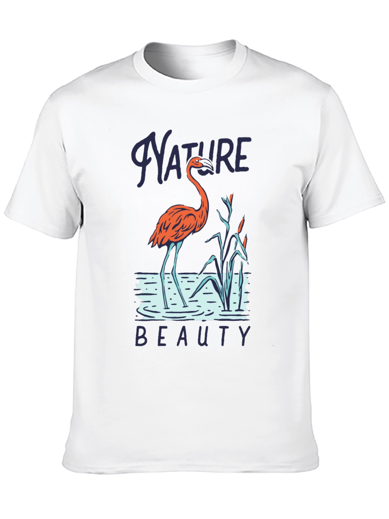 Nature Beauty Flamingo T-Shirt