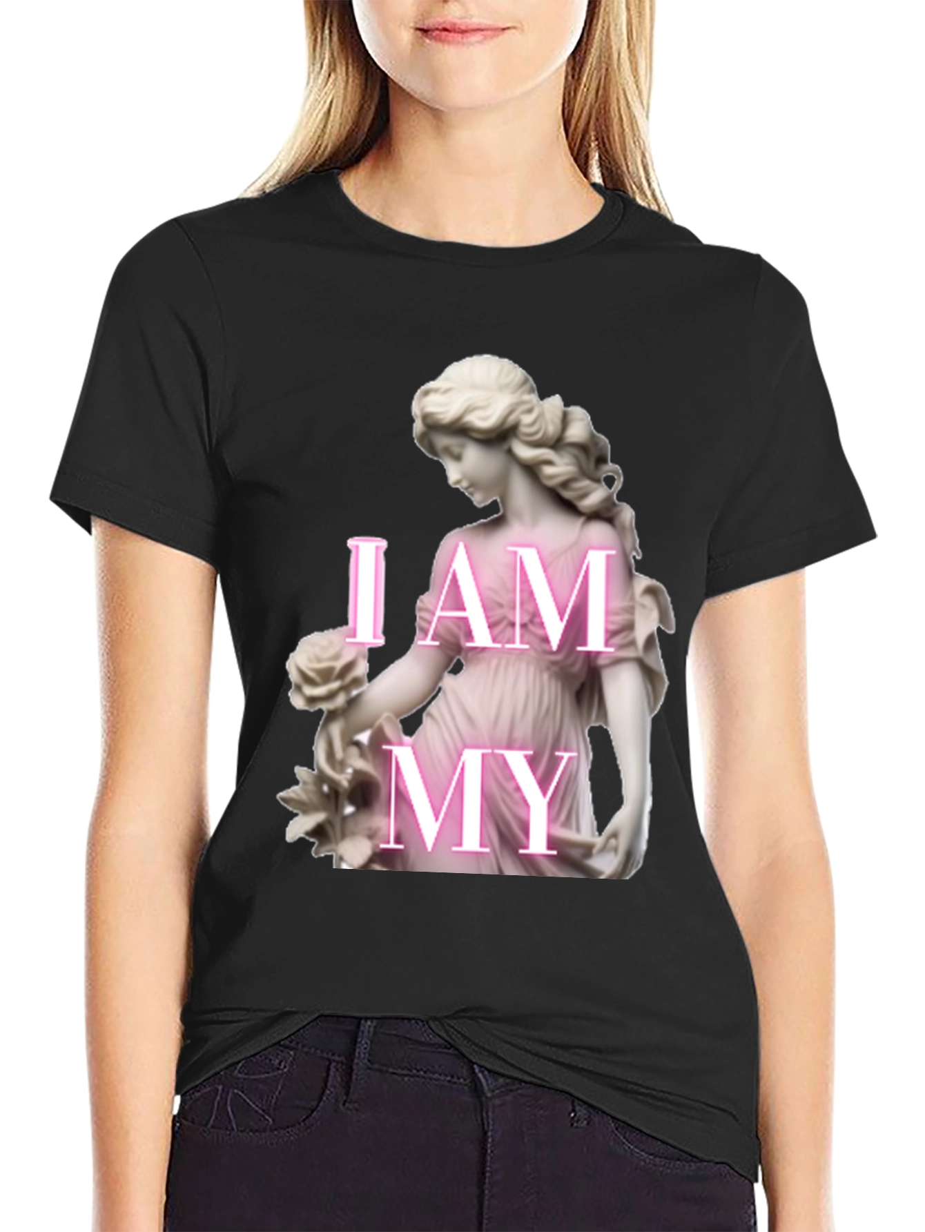 I Am My Own Muse Black T-Shirt