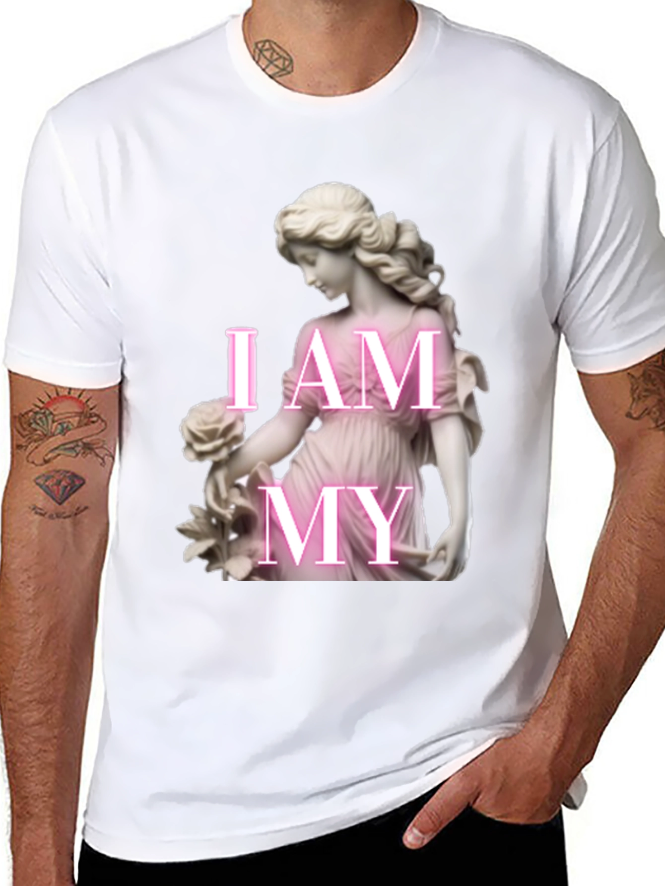 I Am My Own Muse Black T-Shirt