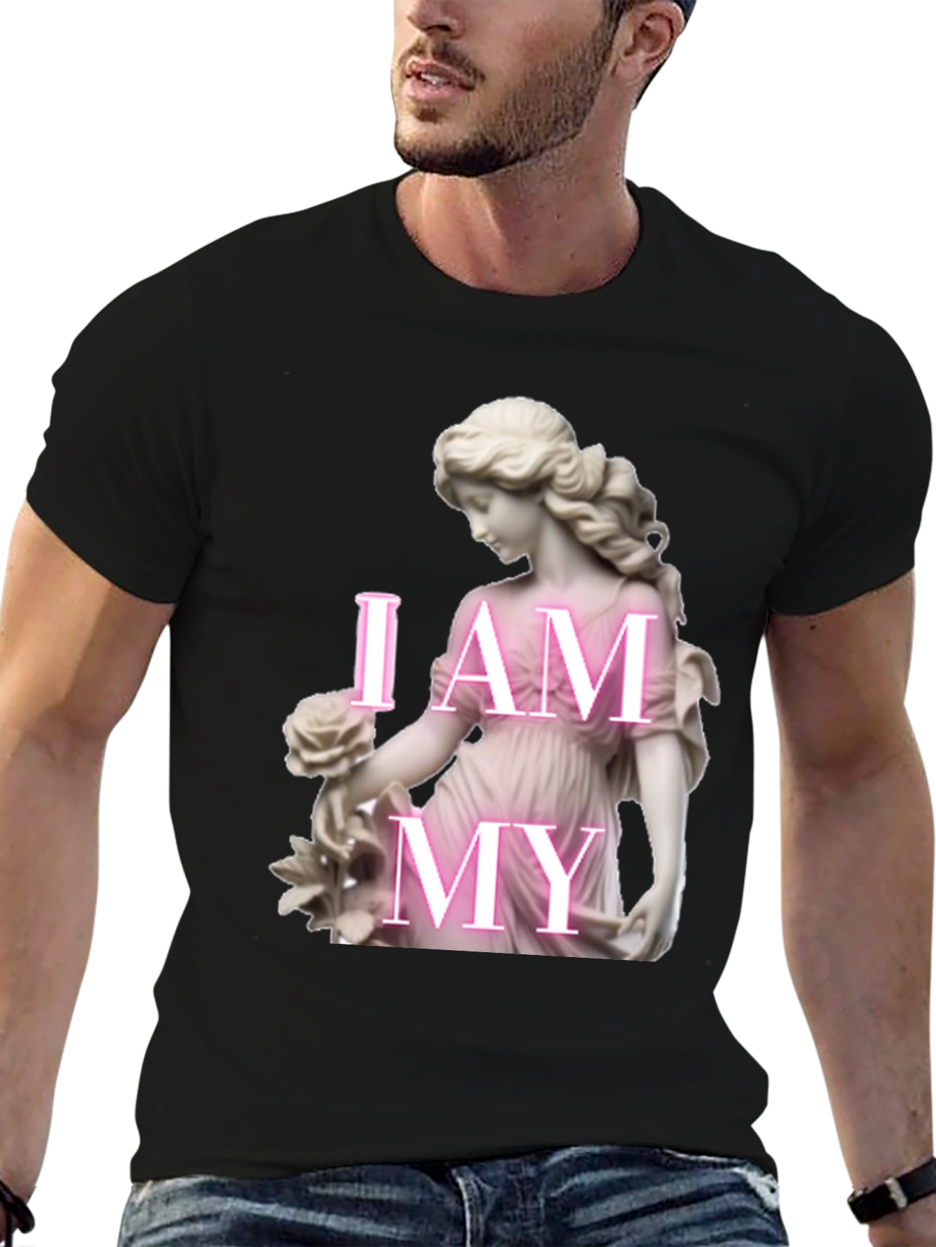 I Am My Own Muse Black T-Shirt