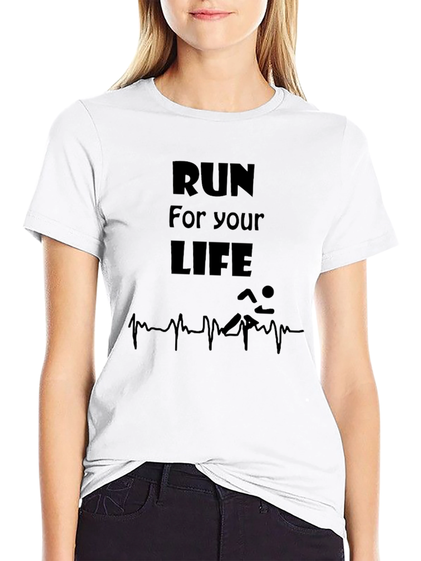 Run For Your Life Graphic Tee
