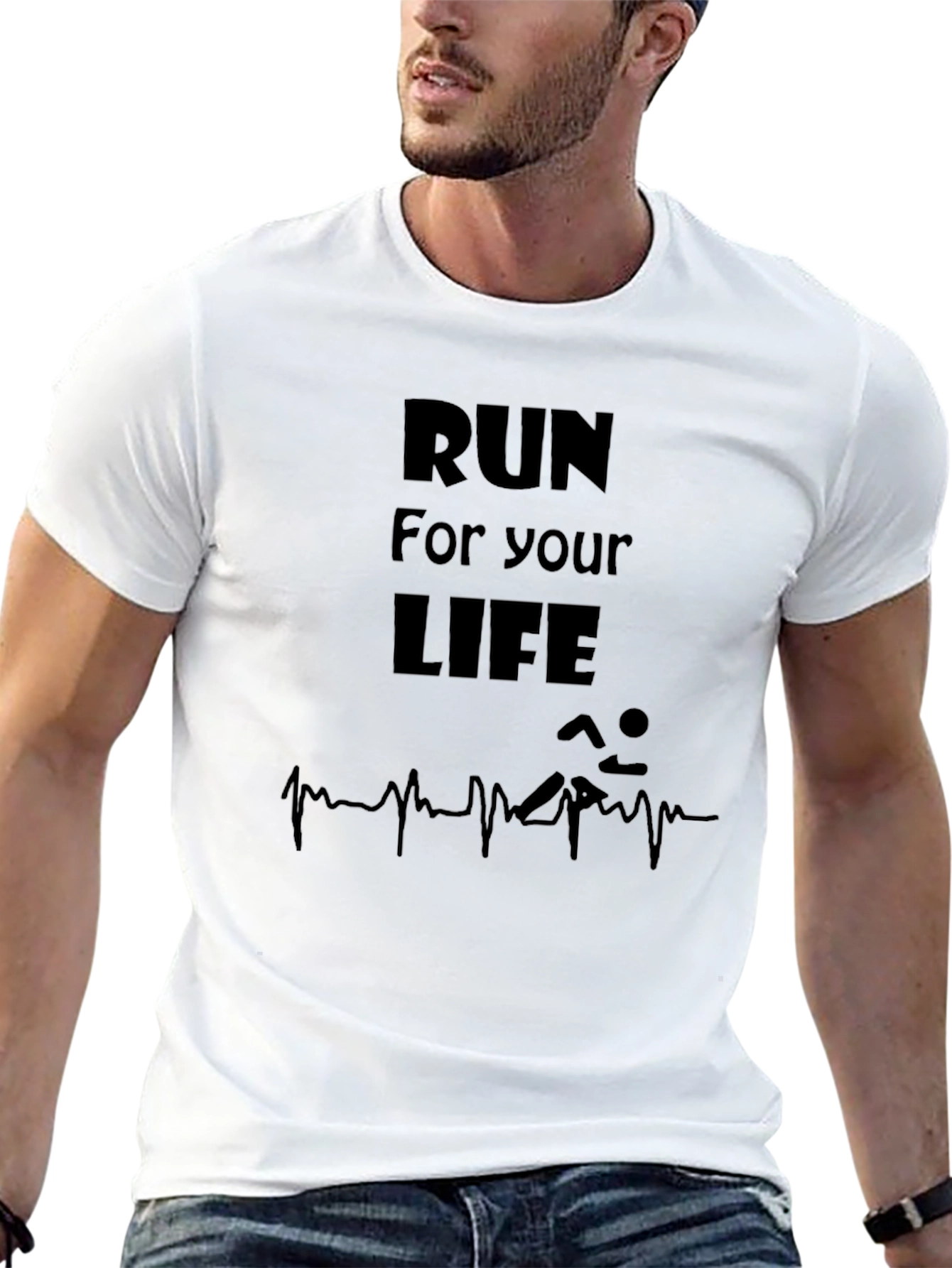 Run For Your Life Graphic Tee