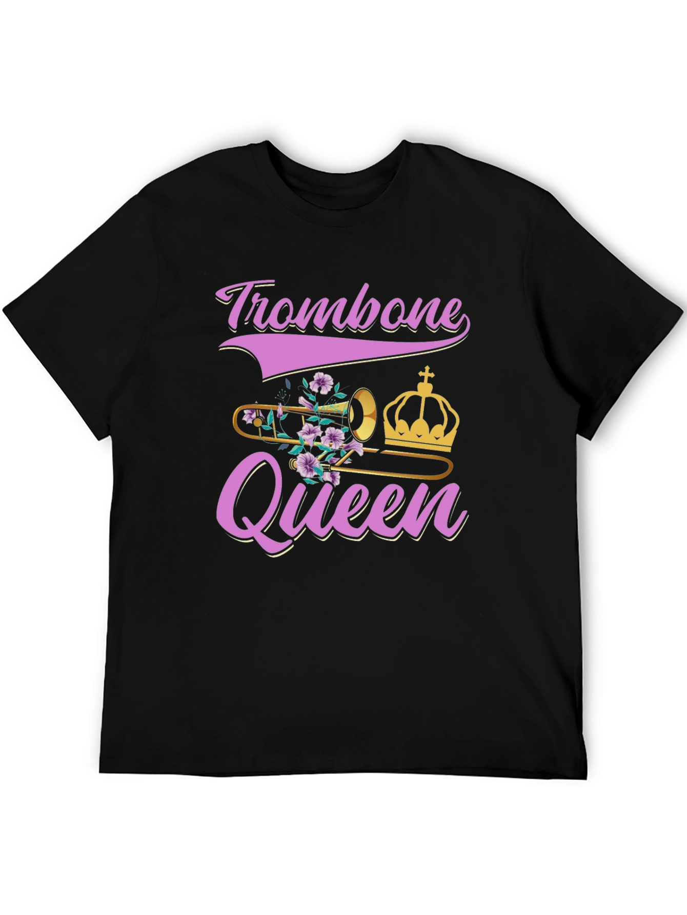 Trombone Queen Graphic T-Shirt