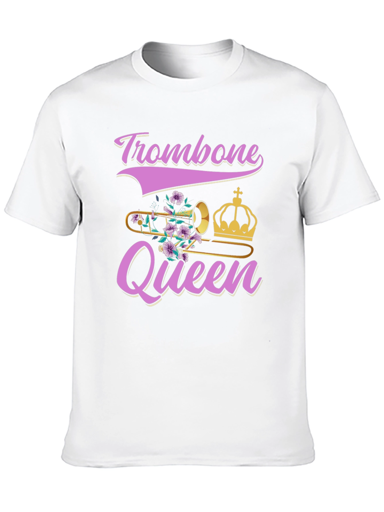 Trombone Queen Graphic T-Shirt