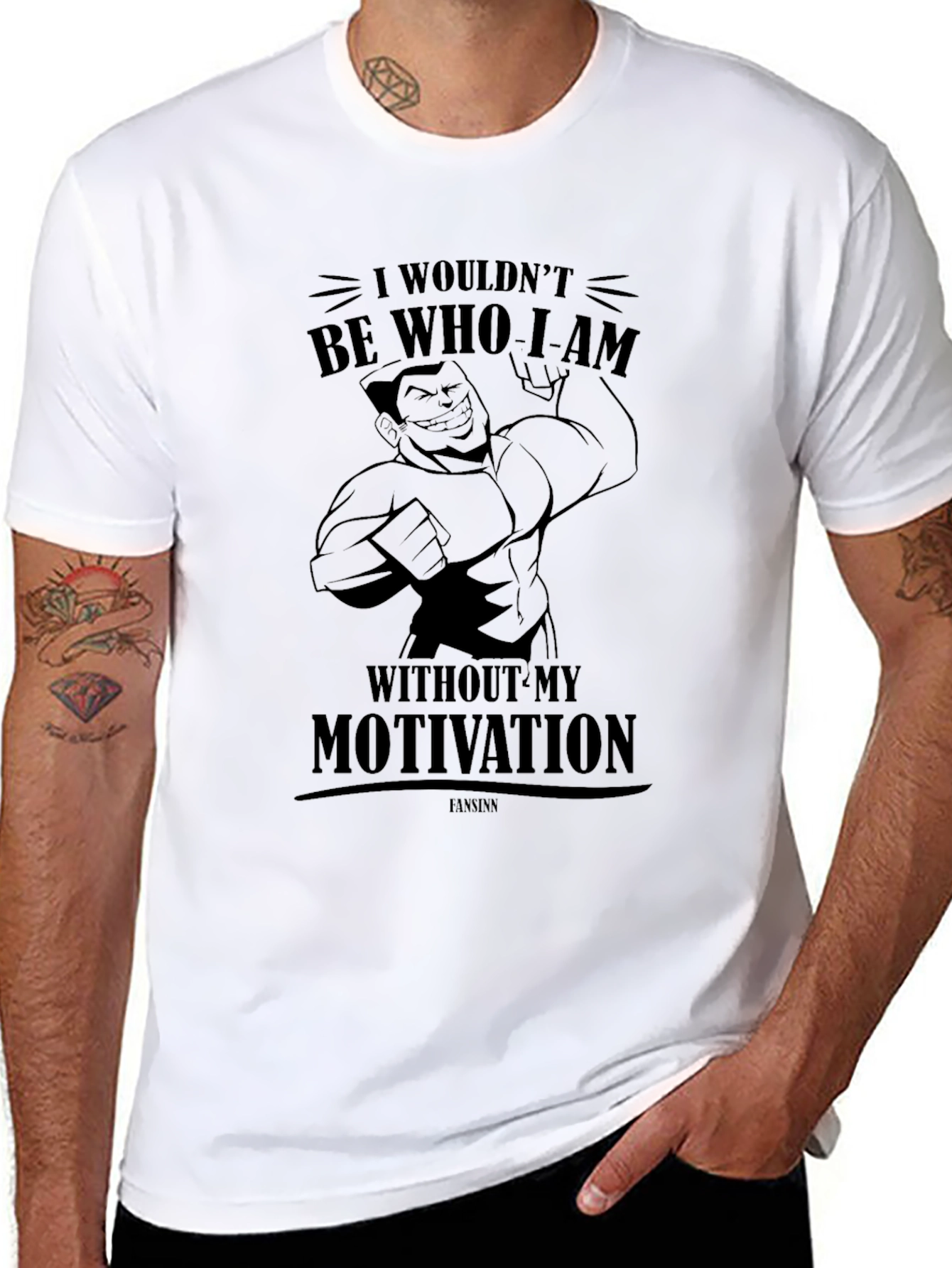 Motivation Graphic Tee - Gym Workout Shirt