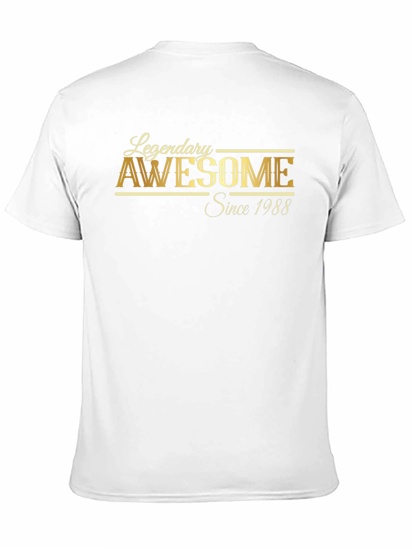 Legendary Awesome Since 1988 Black T-Shirt