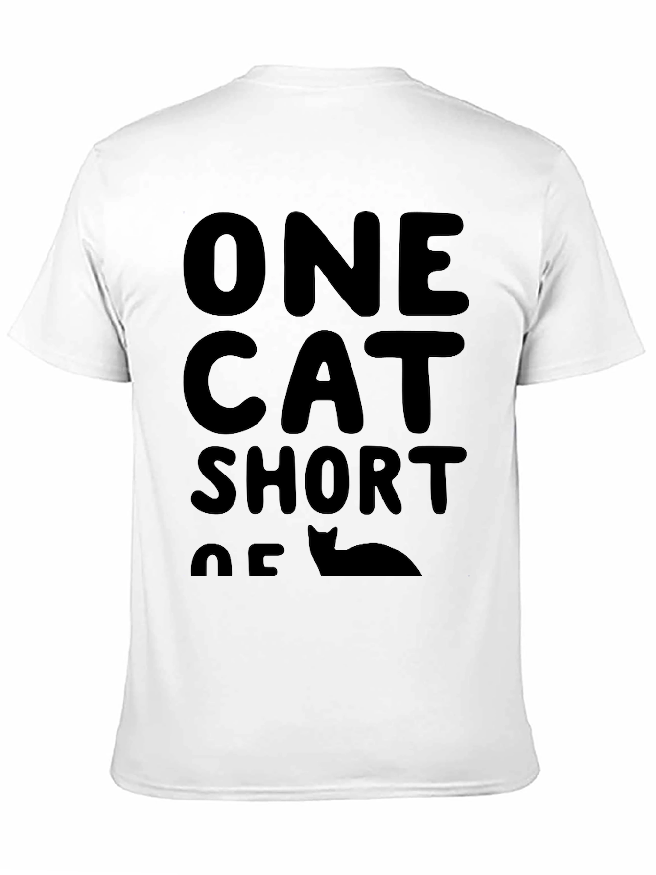 One Cat Short T-Shirt