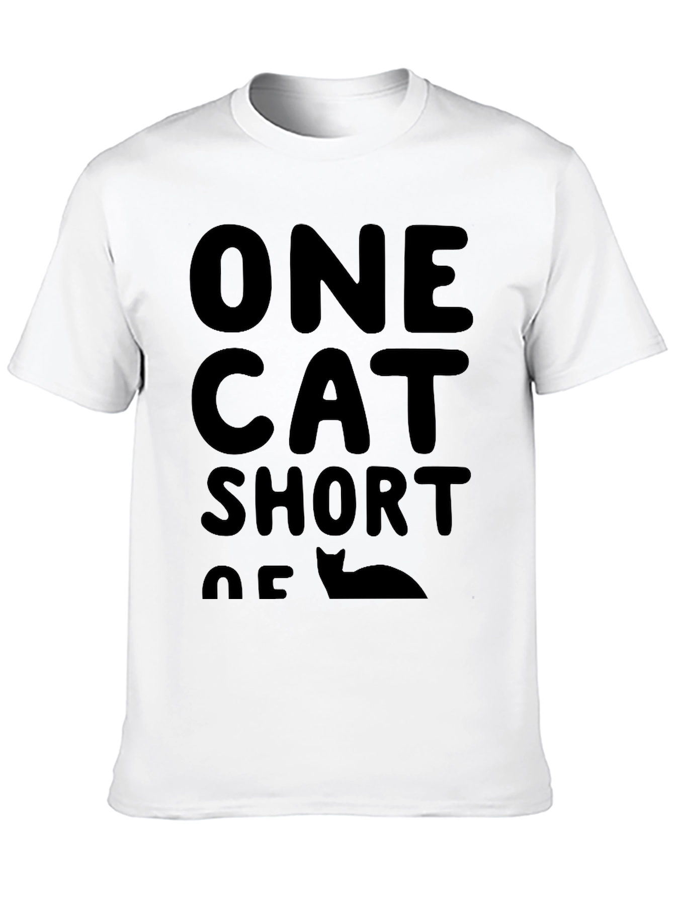 One Cat Short T-Shirt