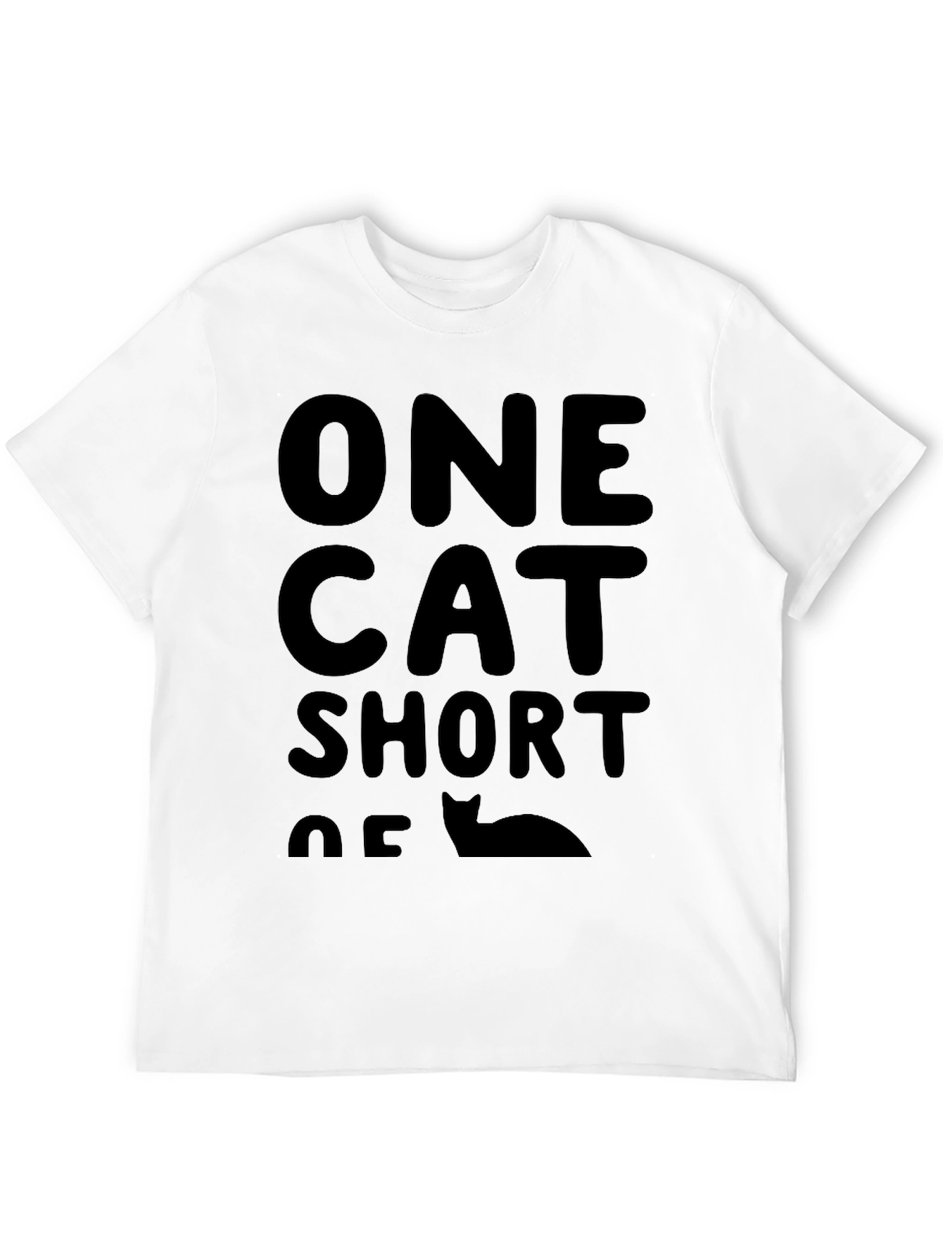 One Cat Short T-Shirt
