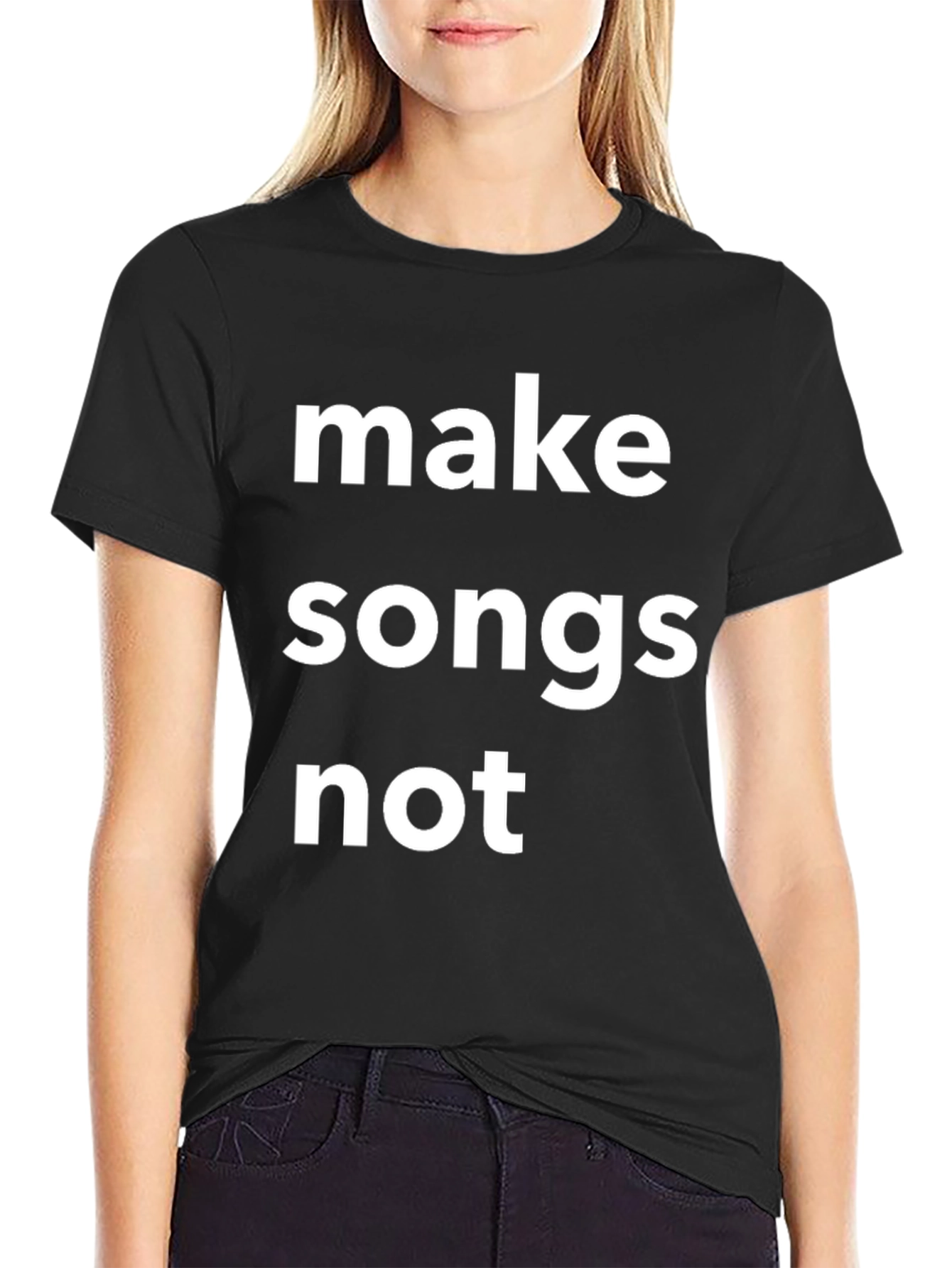 Make Songs Not War Graphic T-Shirt
