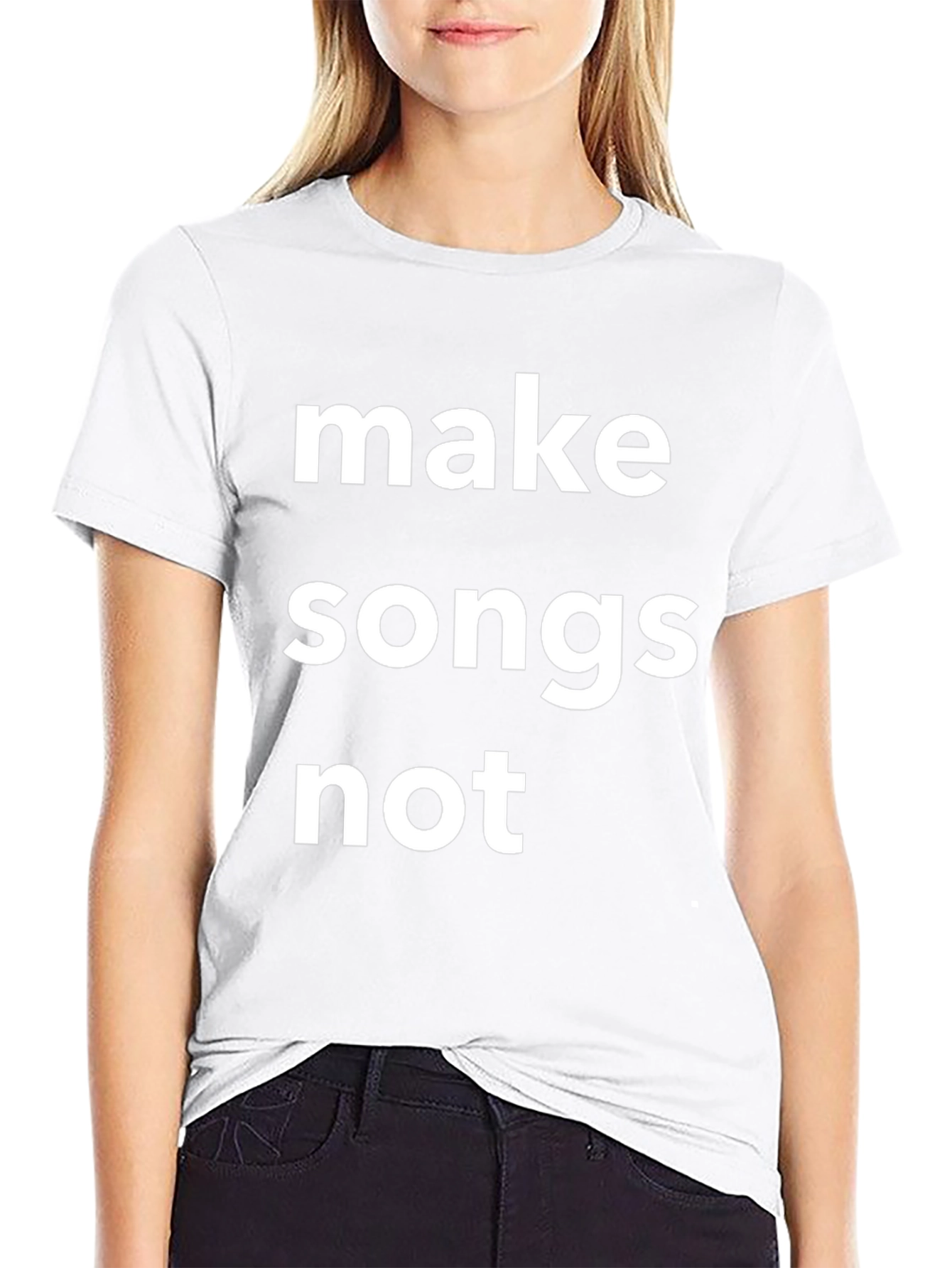 Make Songs Not War Graphic T-Shirt