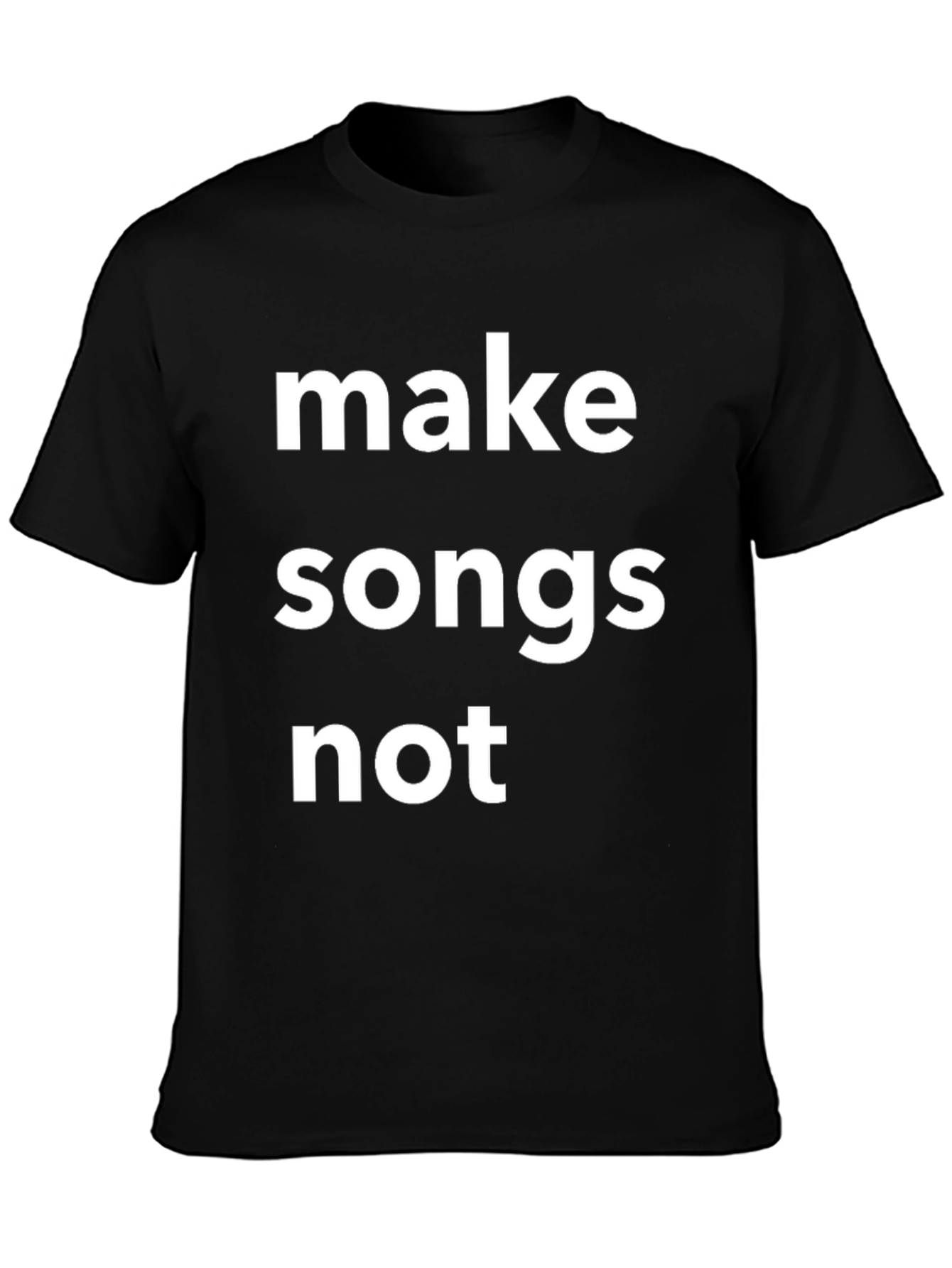 Make Songs Not War Graphic T-Shirt