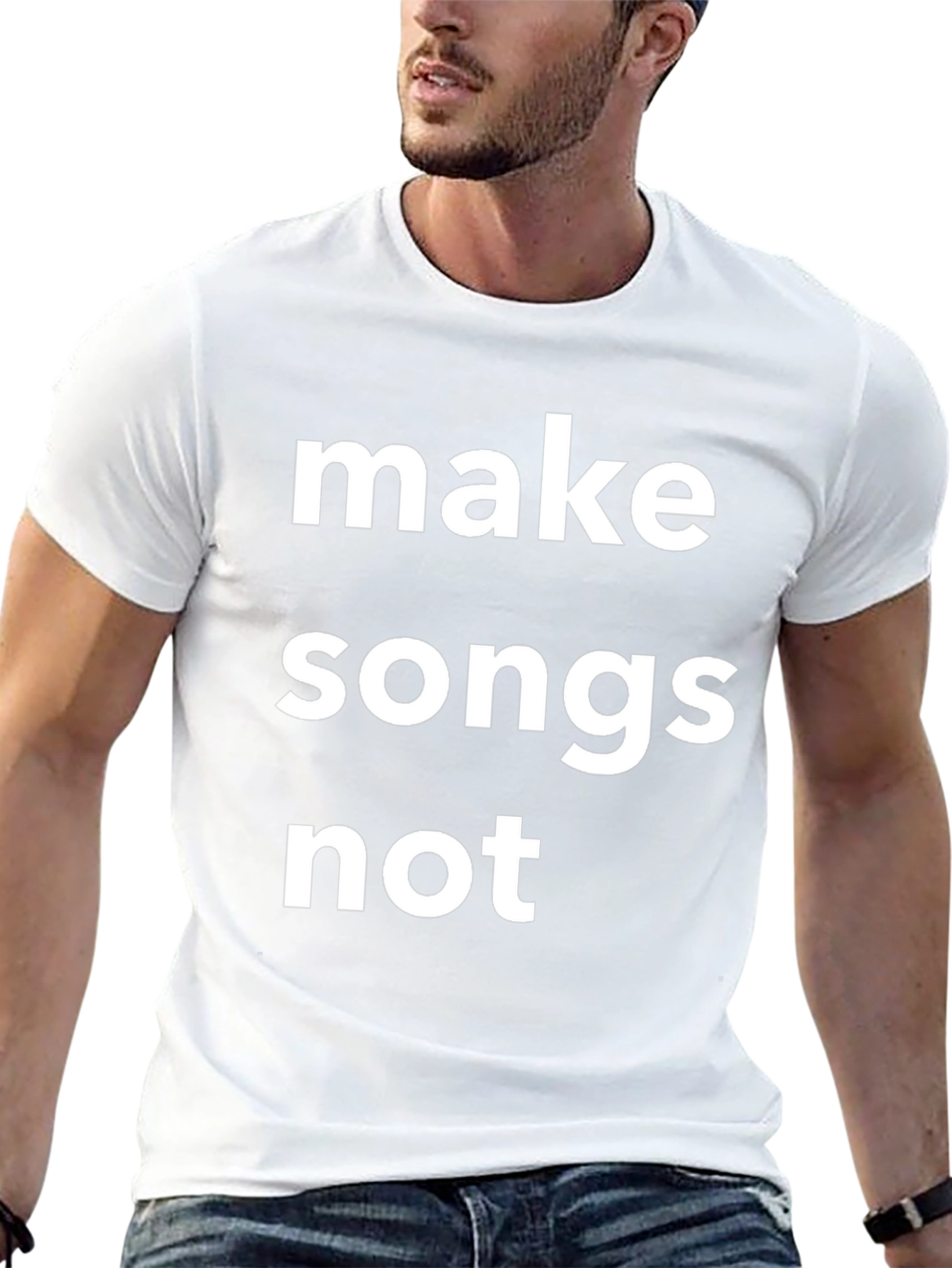 Make Songs Not War Graphic T-Shirt