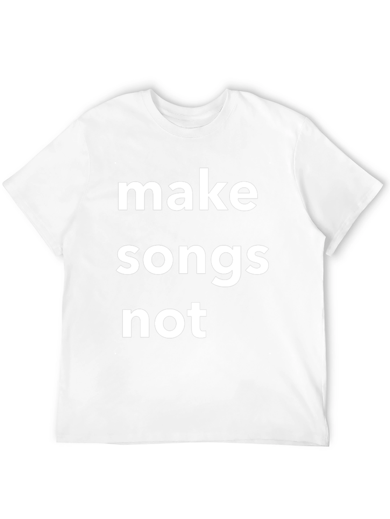 Make Songs Not War Graphic T-Shirt