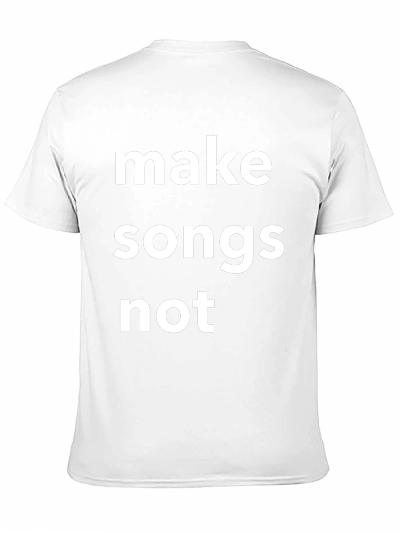 Make Songs Not War Graphic T-Shirt
