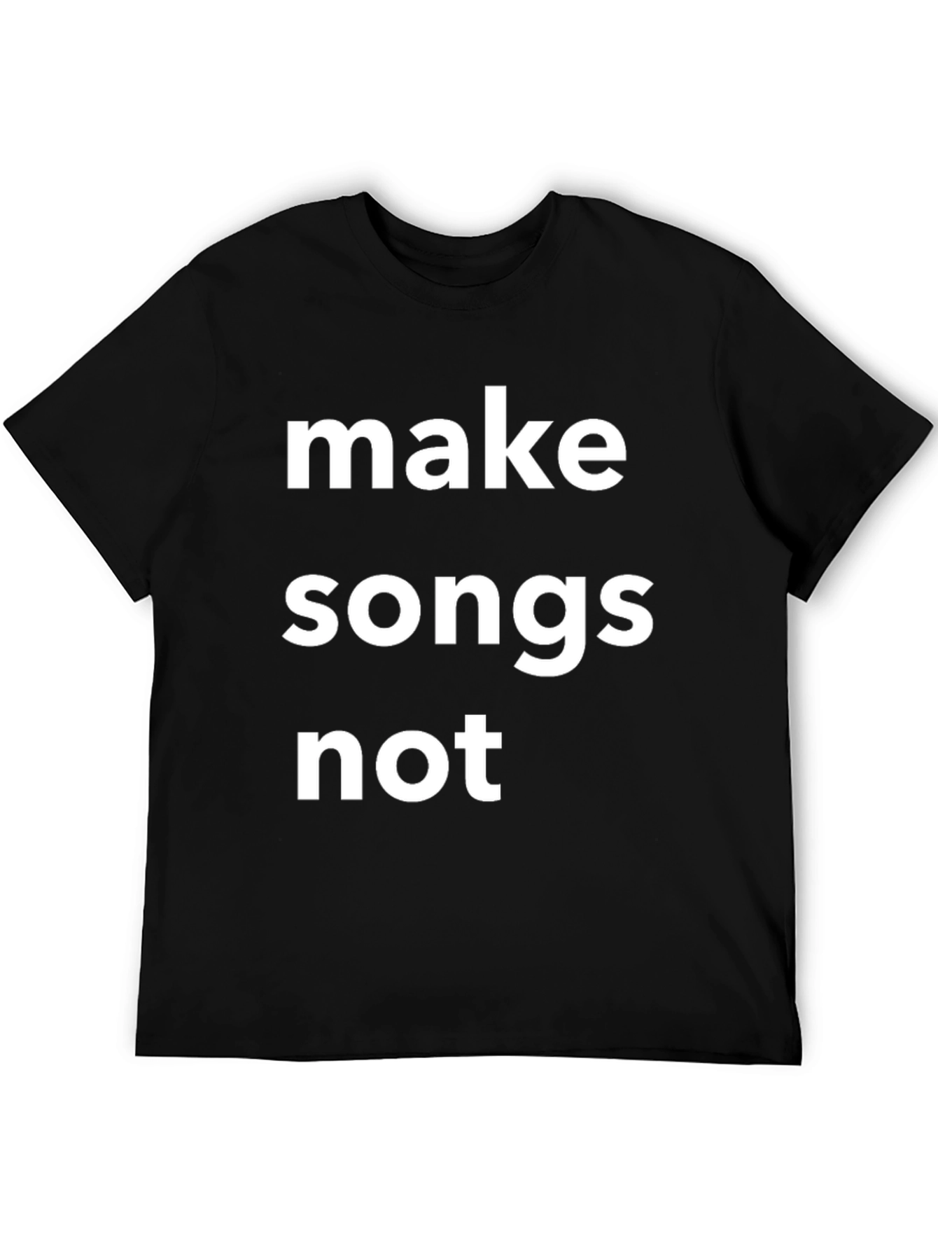 Make Songs Not War Graphic T-Shirt