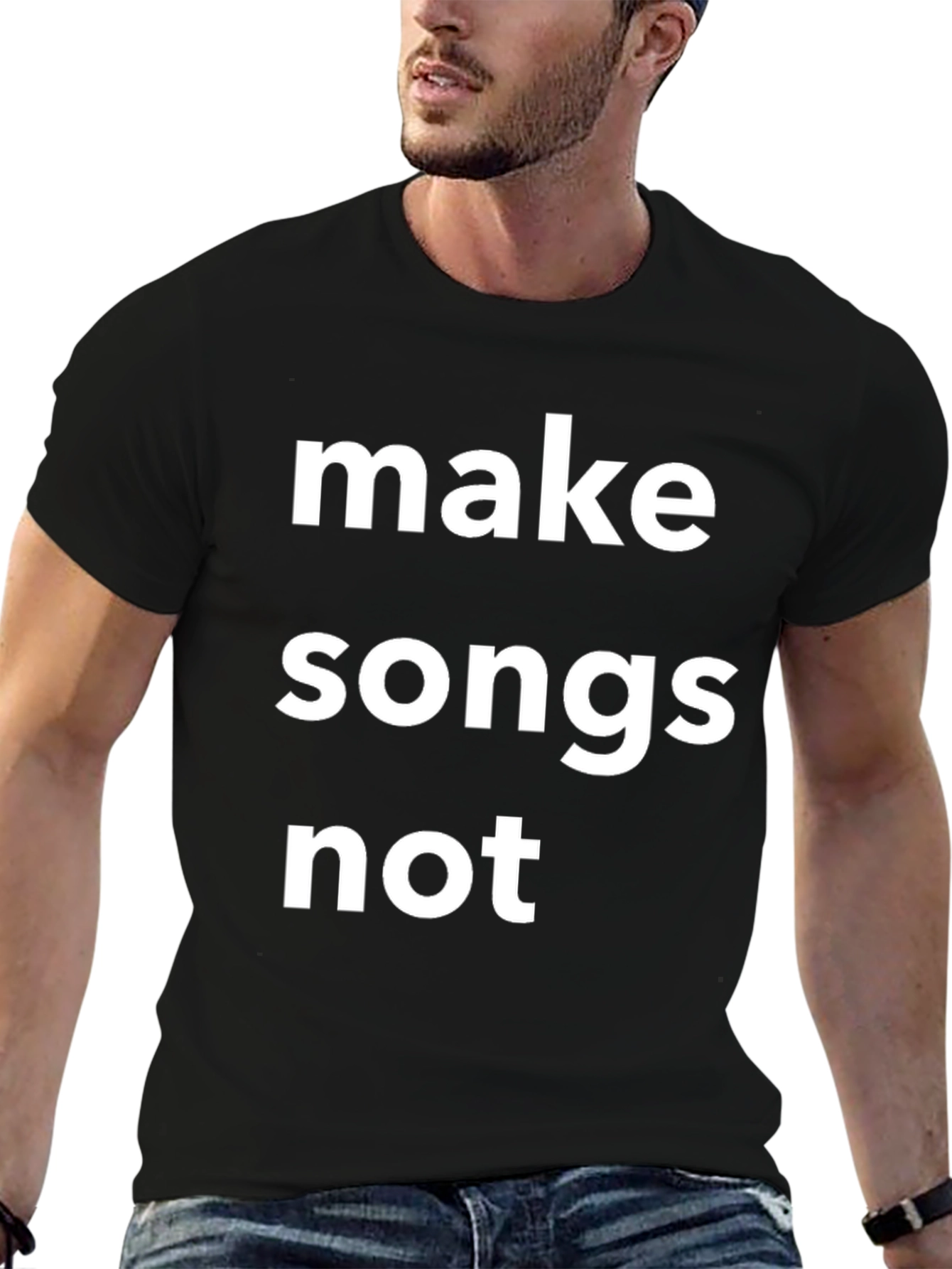 Make Songs Not War Graphic T-Shirt