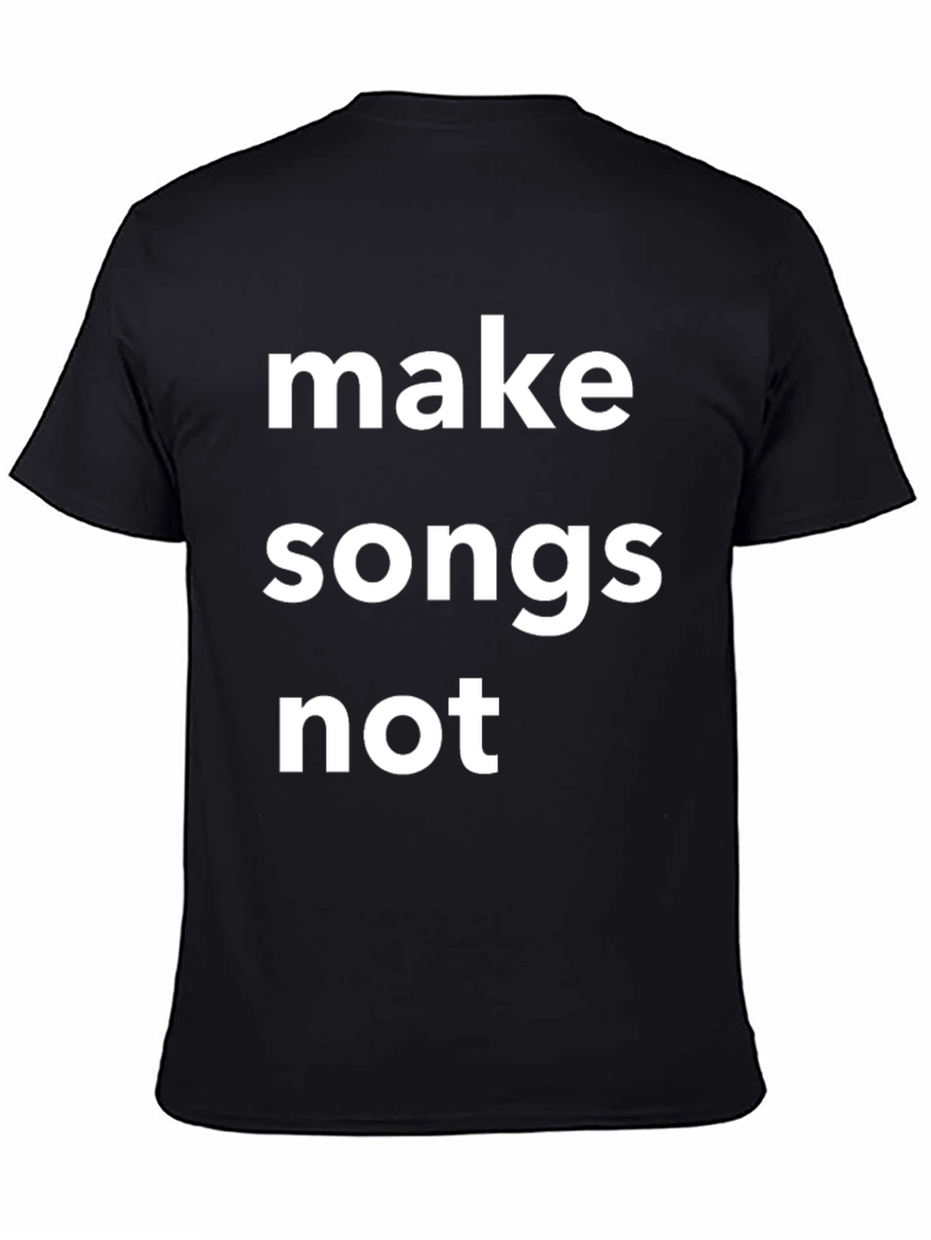 Make Songs Not War Graphic T-Shirt