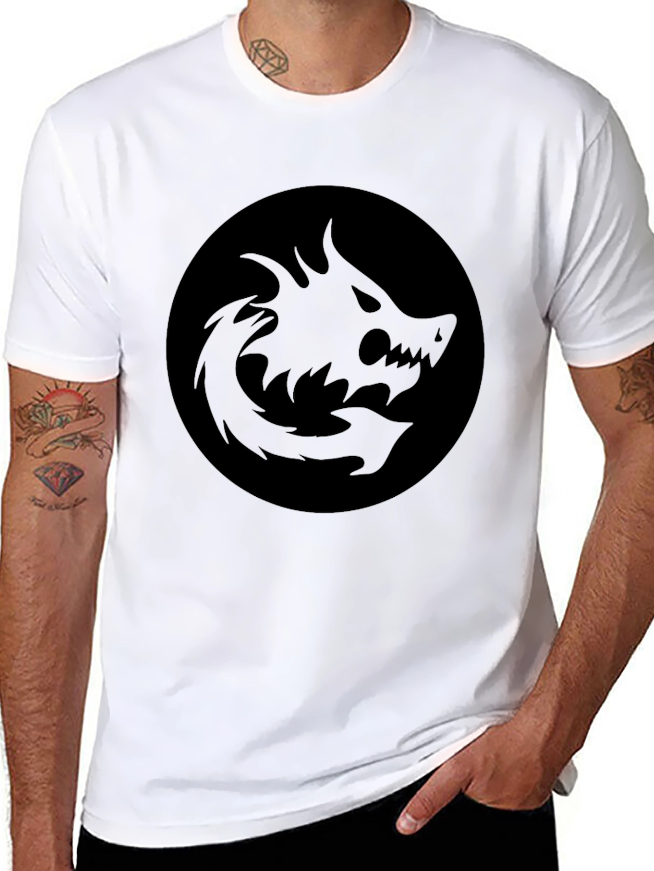 Dragon Emblem Black T-Shirt