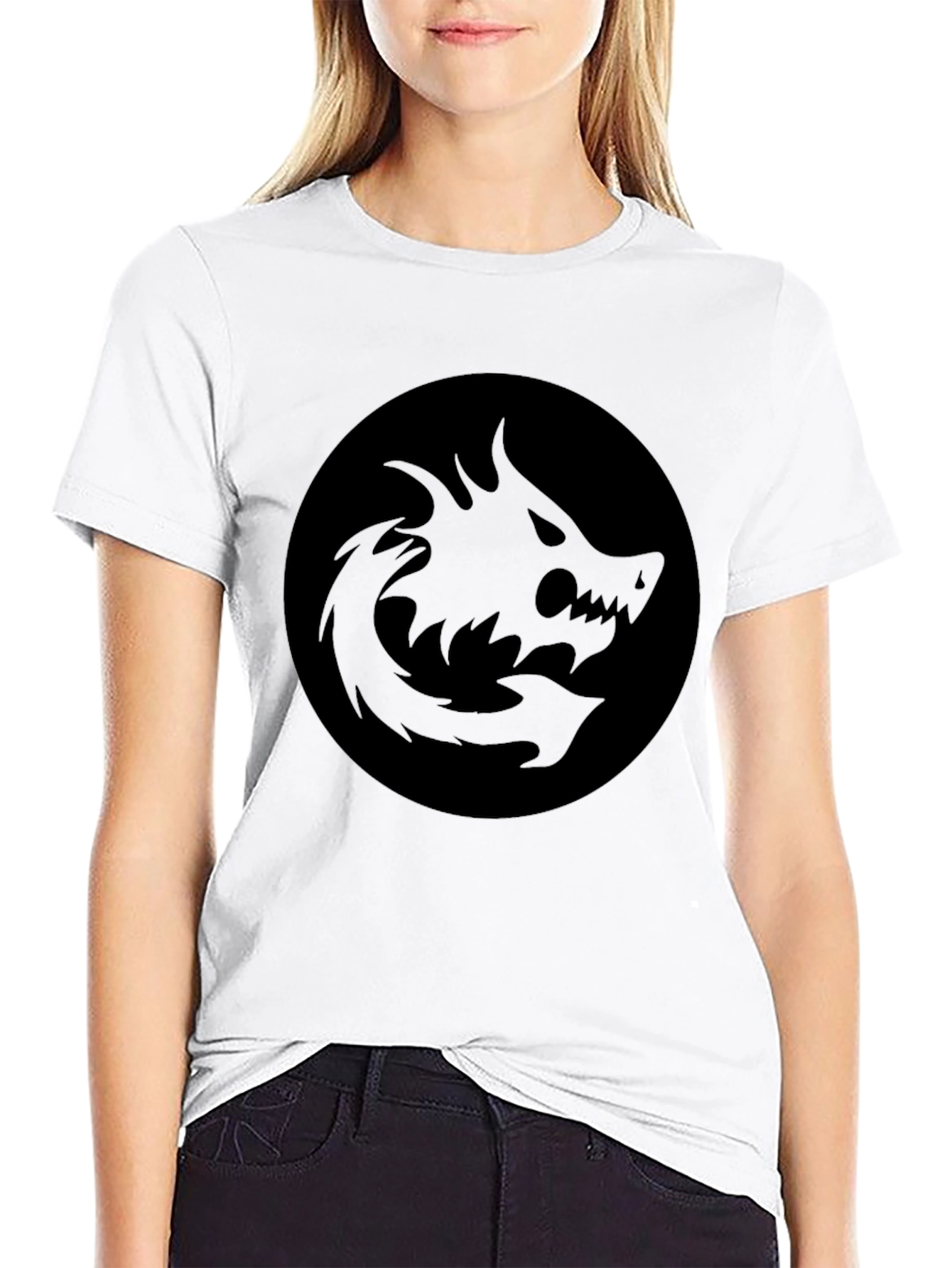 Dragon Emblem Black T-Shirt