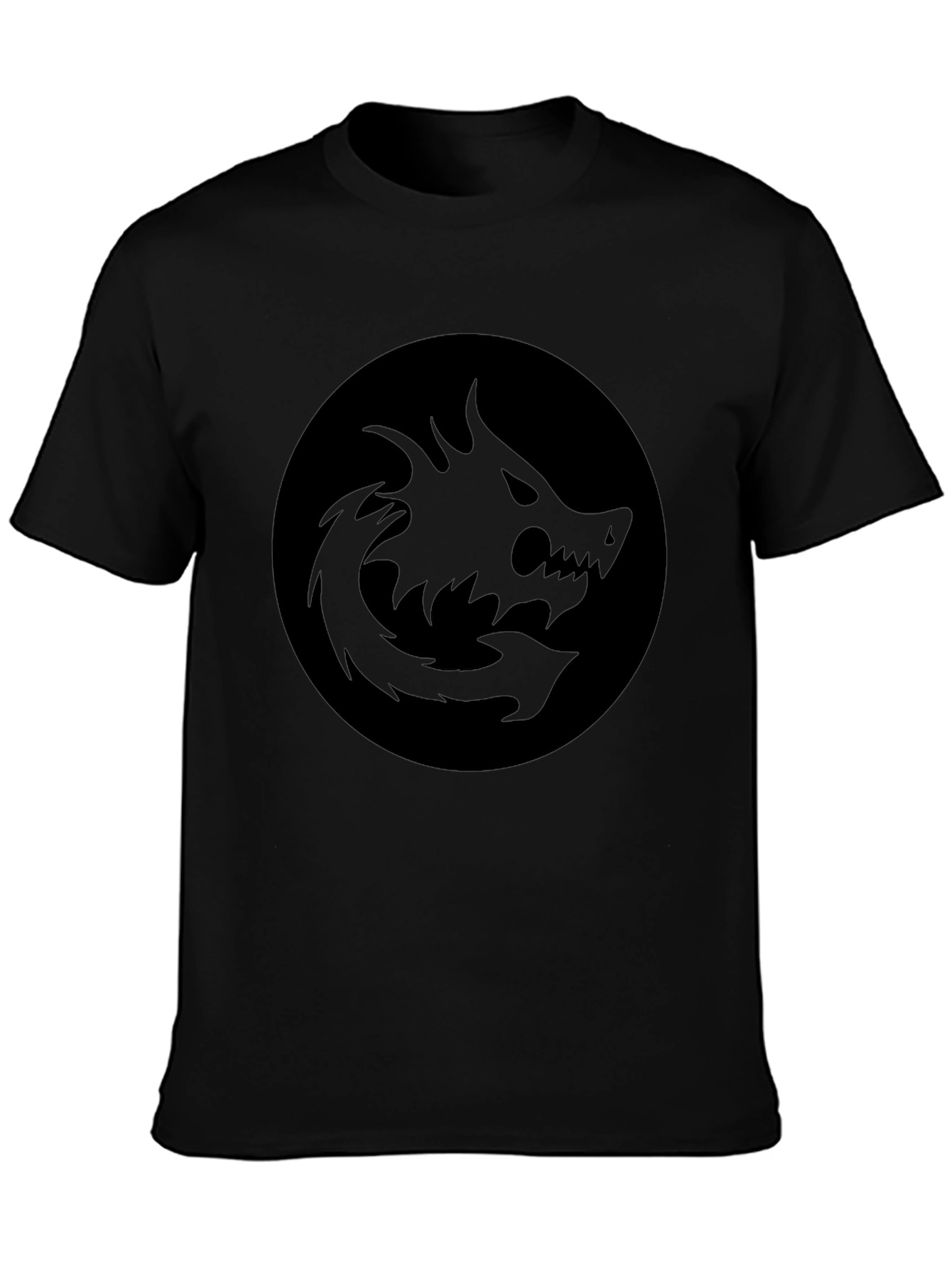 Dragon Emblem Black T-Shirt