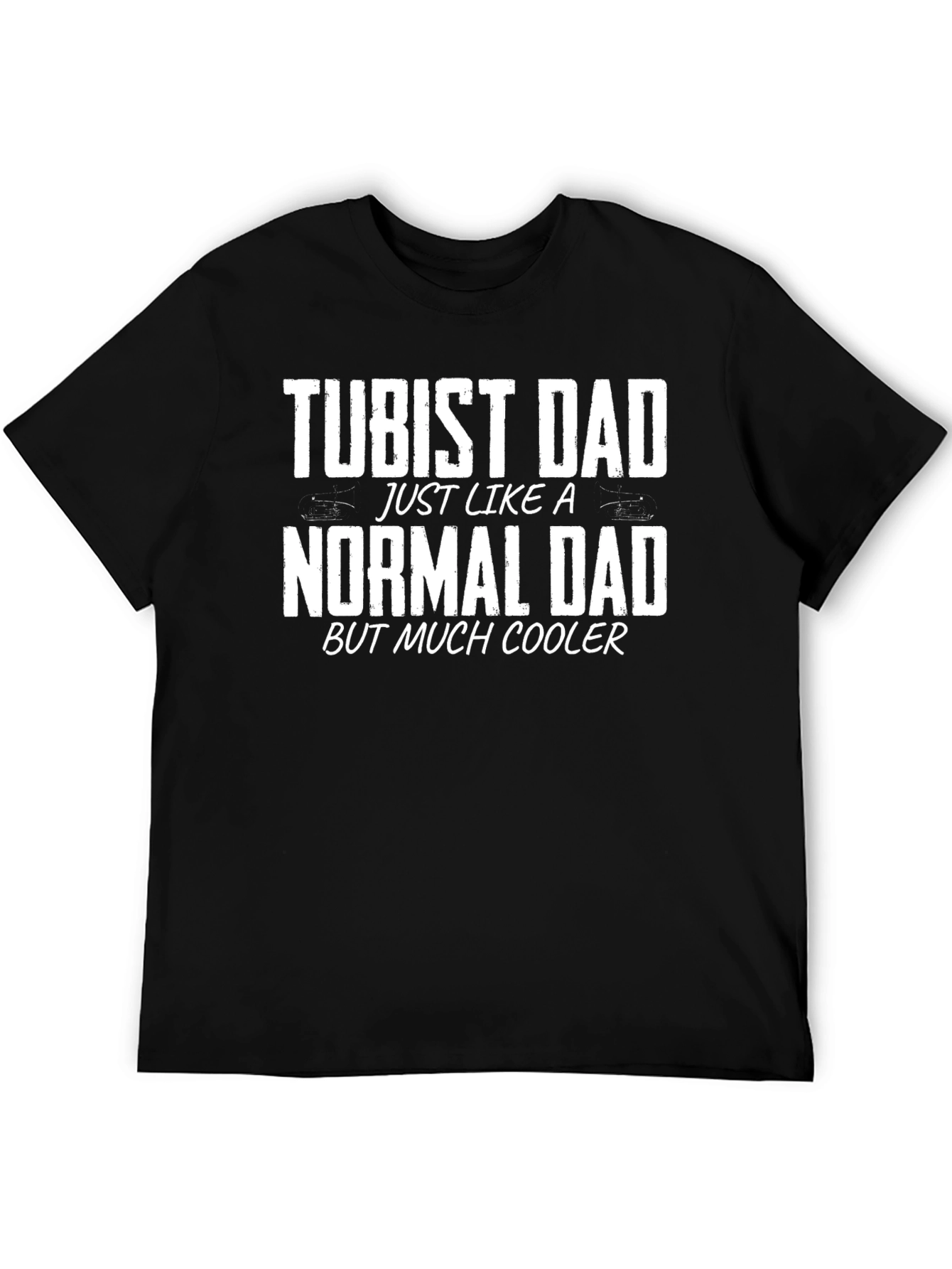 Tubist Dad Funny Graphic Tee Shirt