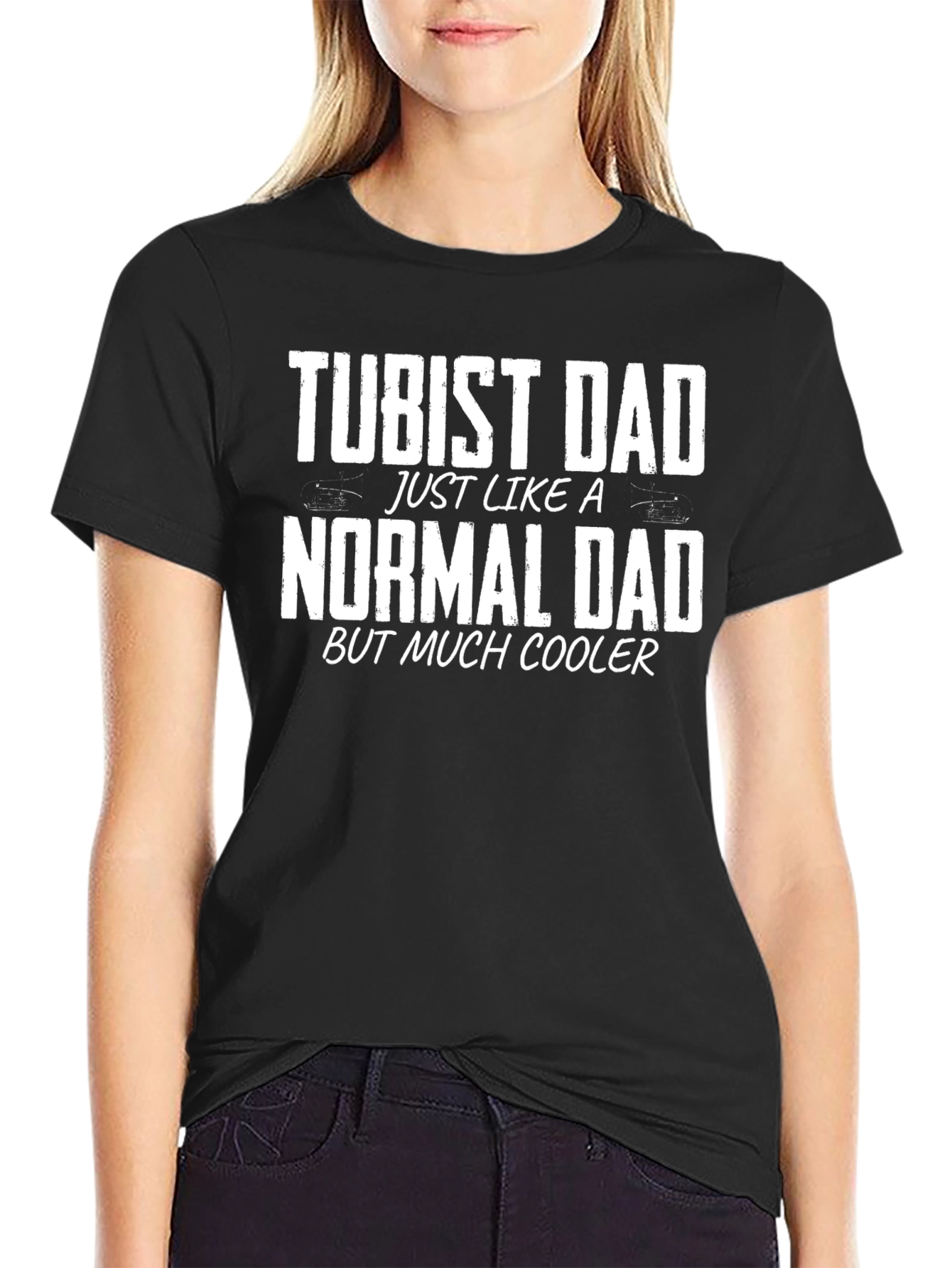 Tubist Dad Funny Graphic Tee Shirt