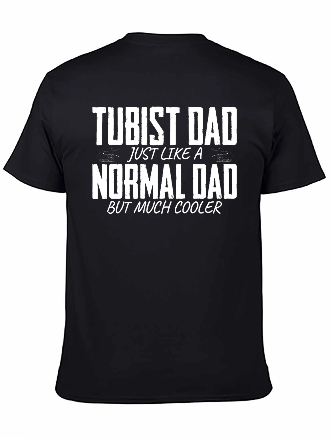 Tubist Dad Funny Graphic Tee Shirt