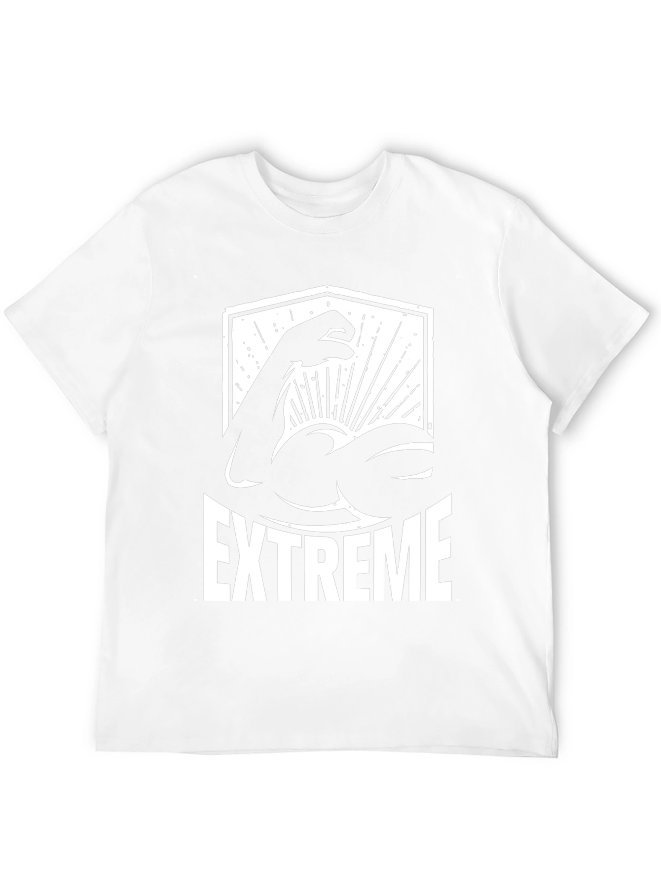 Extreme Muscle Black T-Shirt for Fitness Enthusiasts