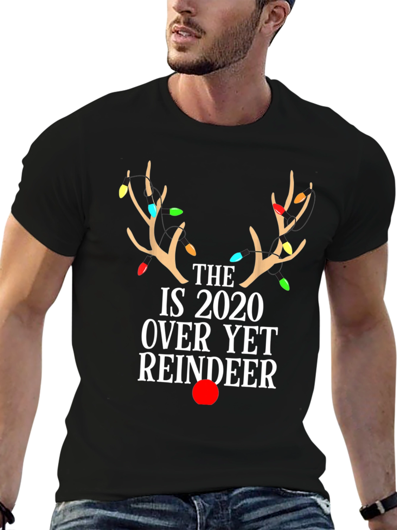 Funny 2020 Reindeer Christmas T-Shirt