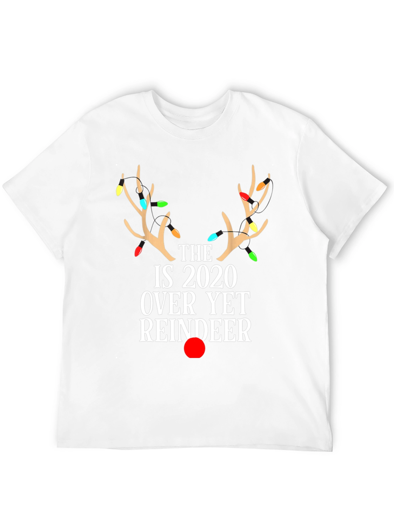 Funny 2020 Reindeer Christmas T-Shirt