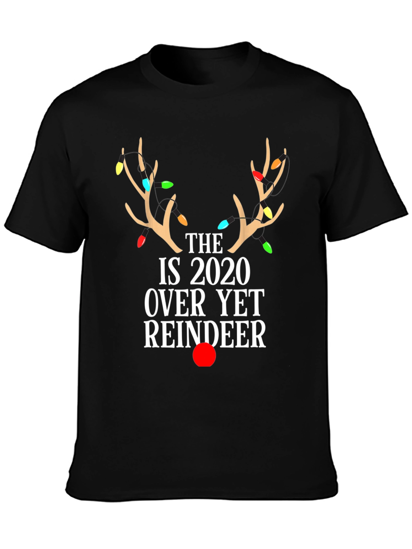 Funny 2020 Reindeer Christmas T-Shirt